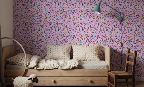90's Confetti, Pink