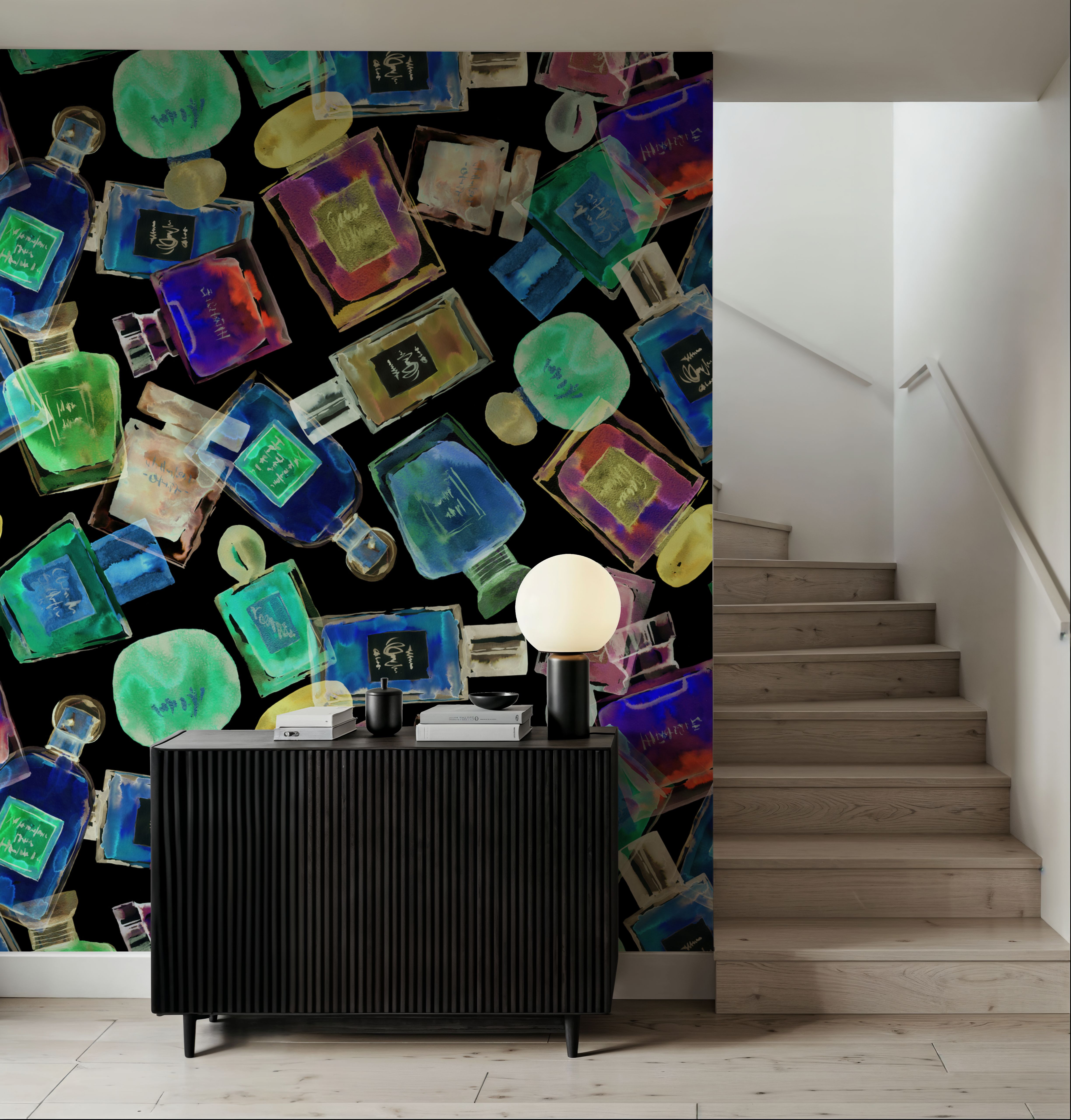 Watercolor Perfume, Wallpaper