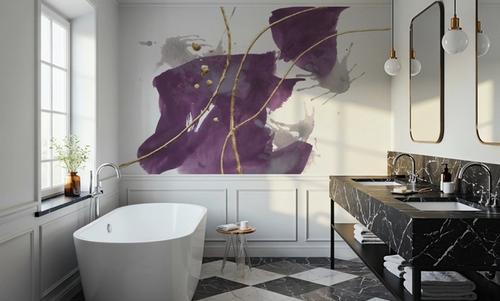 Plum and Bright I