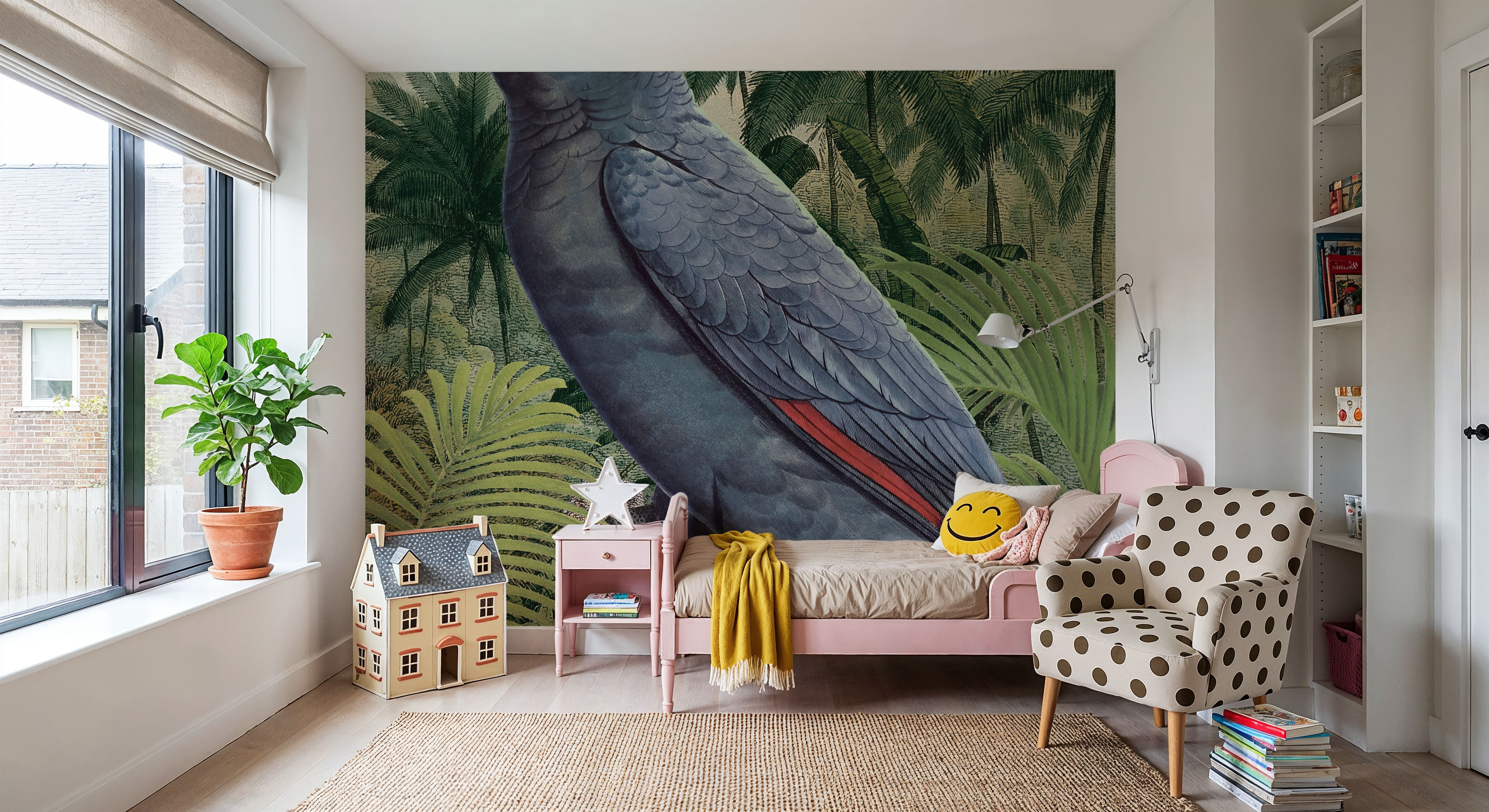 Jungle Parrot II Blue