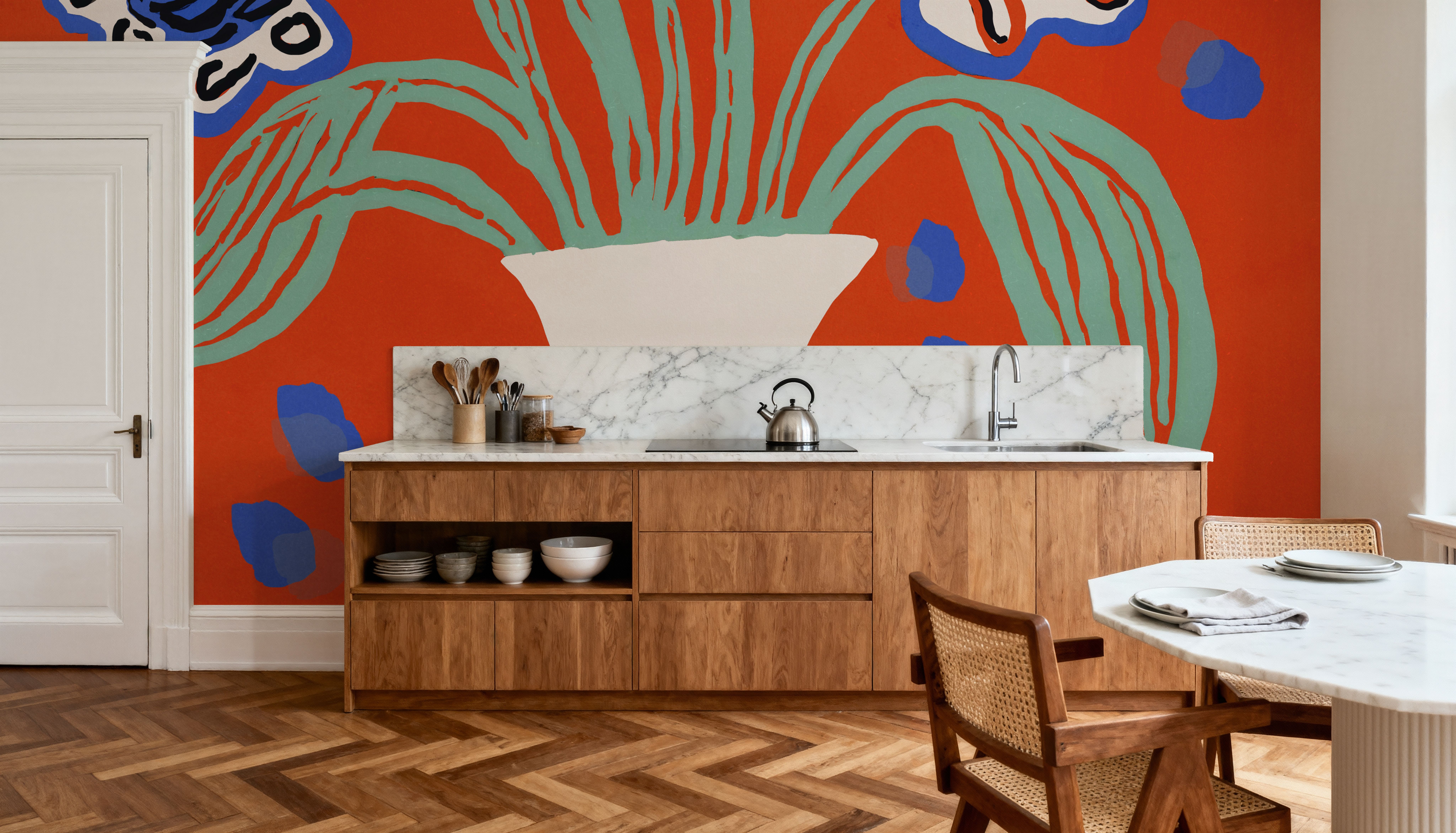 Naive Flower Still Life