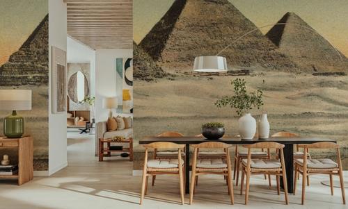 Cairo Pyramids - Screenprint