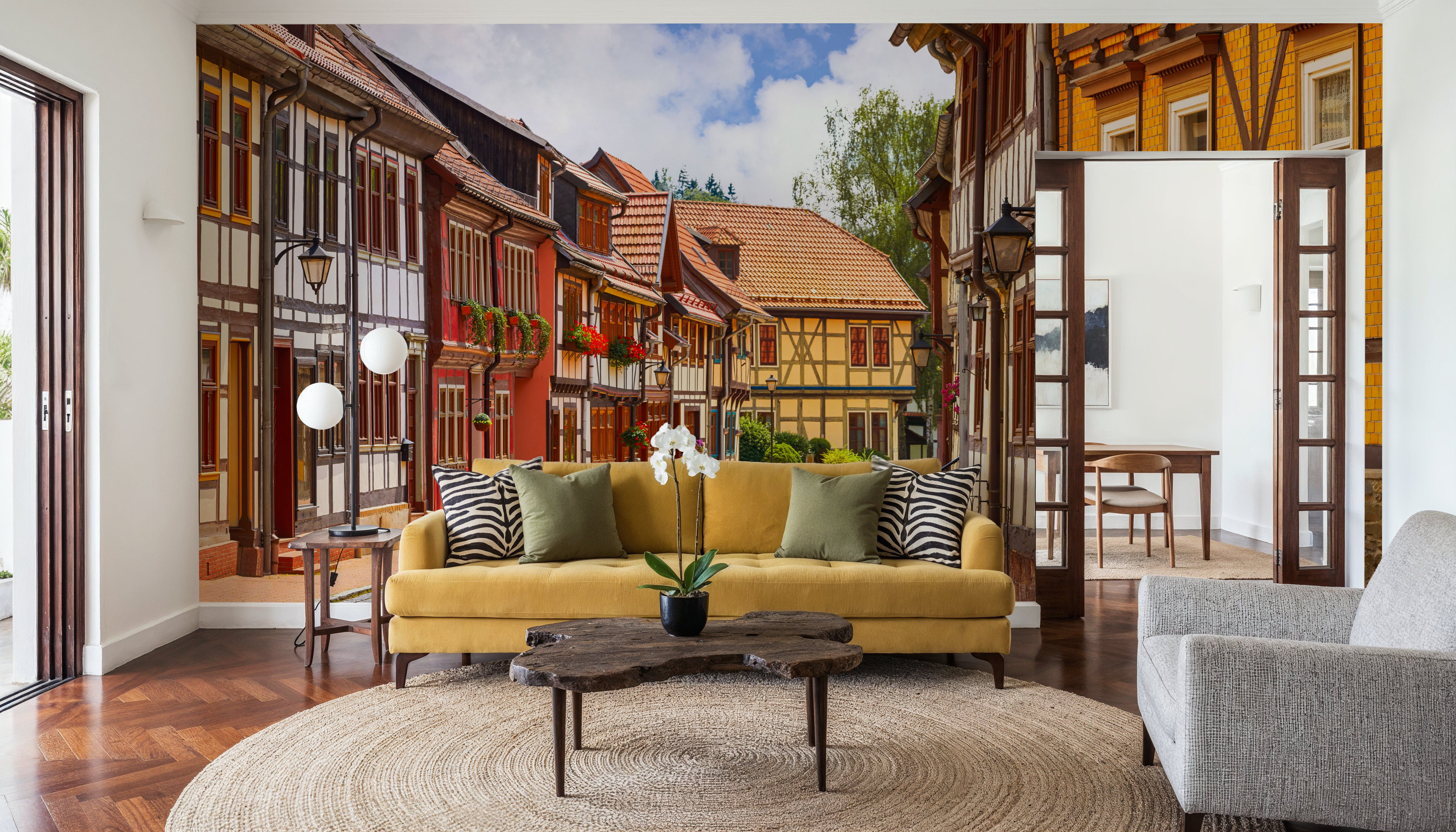 Stolberg Facades, Wallpaper