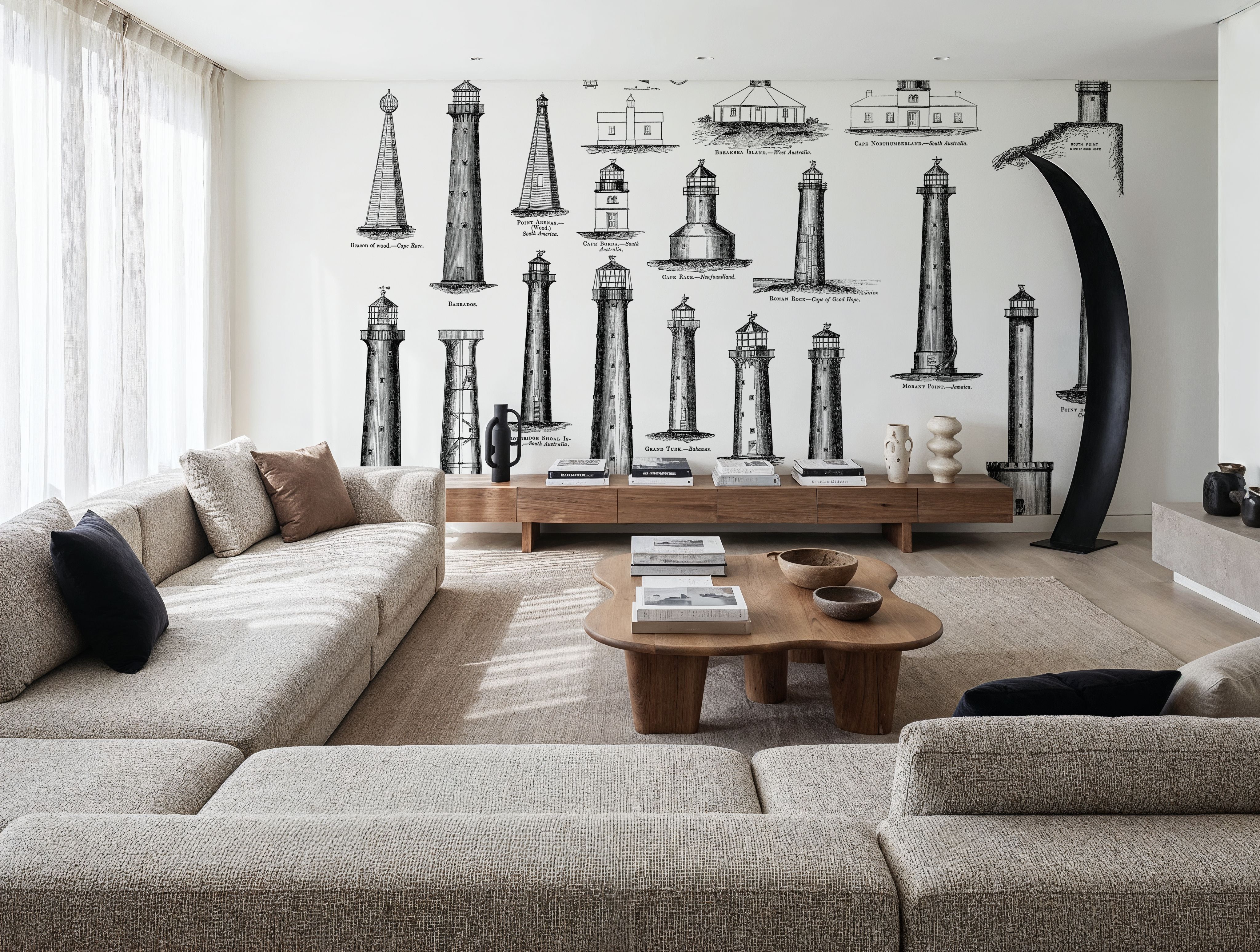 Illustration Of Lighthouses