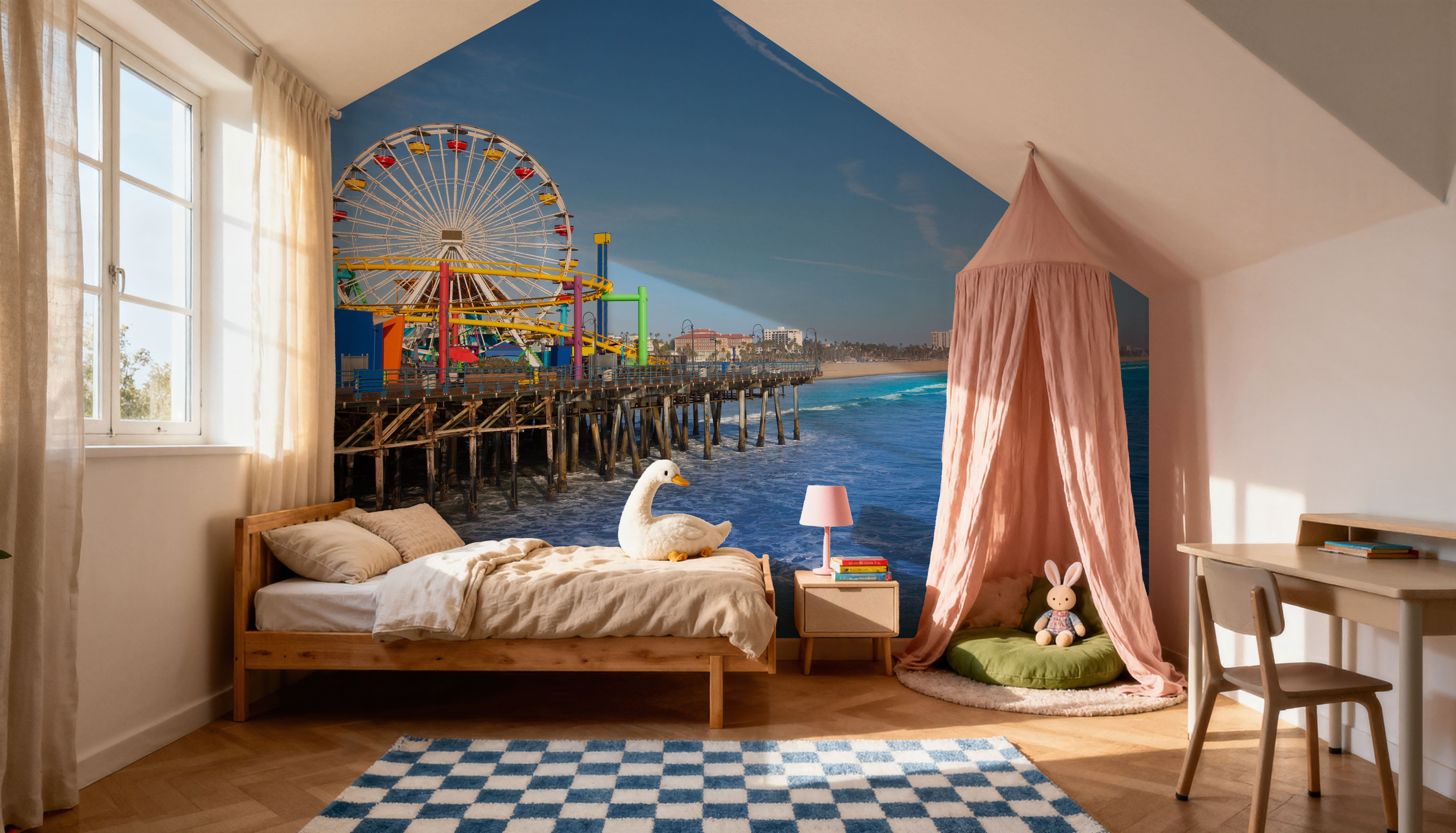 Santa Monica Pier, Wallpaper