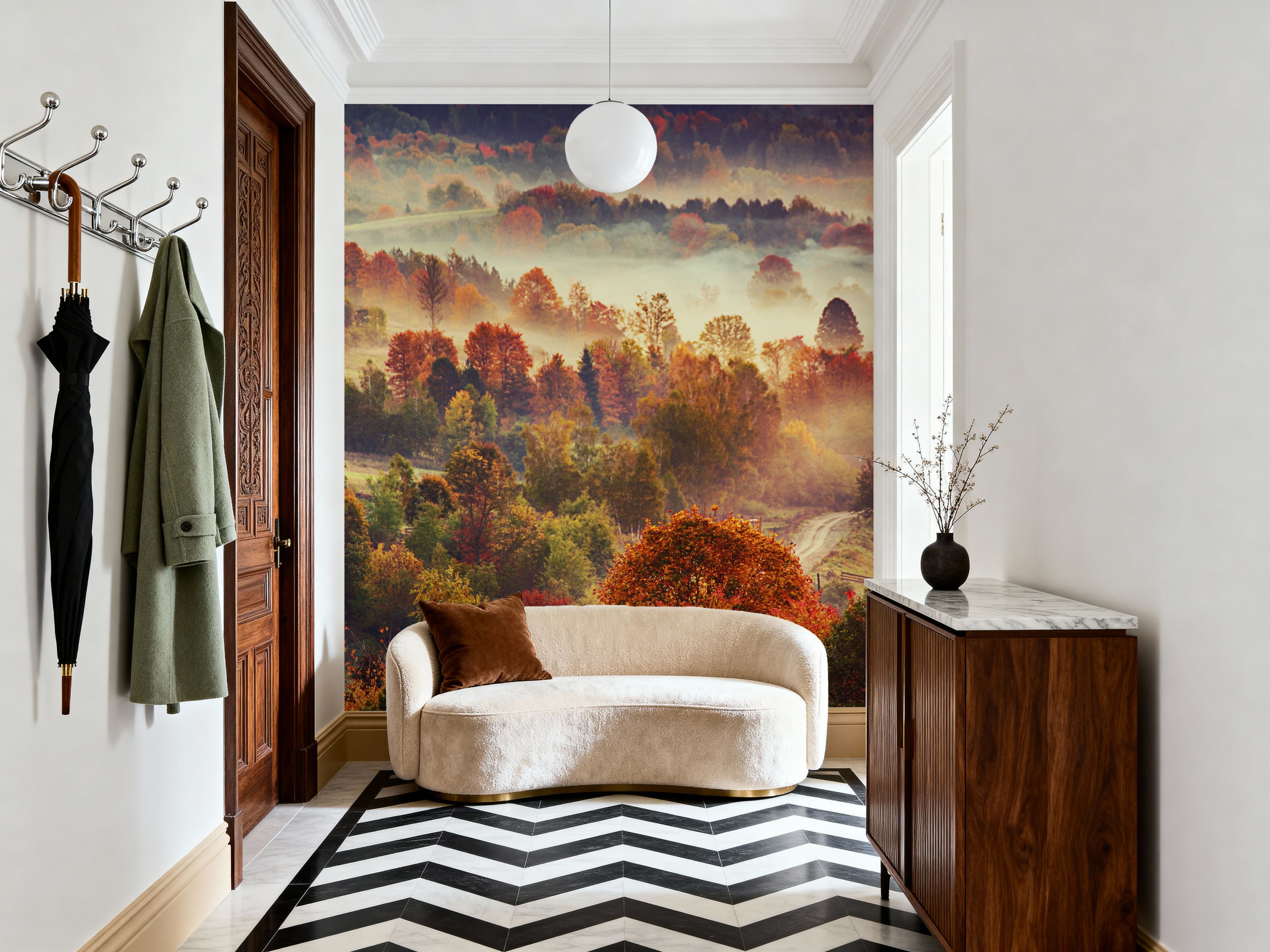 Autumn Mountain Morning