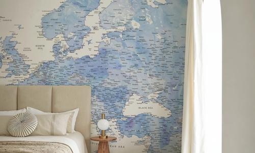 Europe Map Detailed - Josiah
