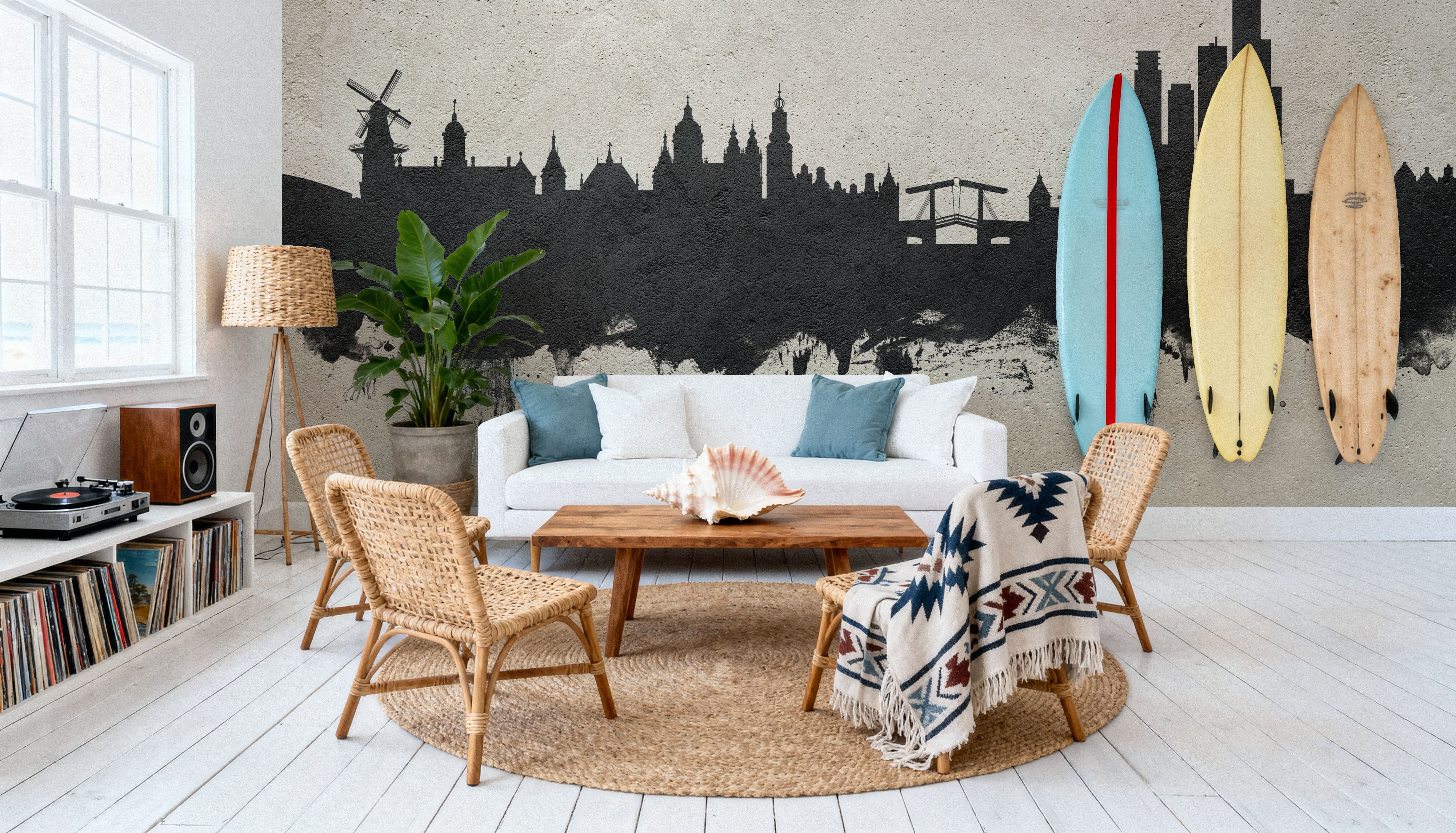 Amsterdam Skyline Concrete