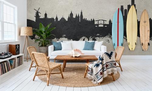 Amsterdam Skyline Concrete