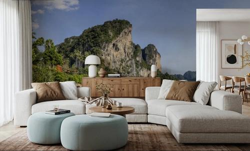 Tropical Cliff Paradise