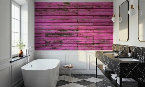 Rustic Pink Panels