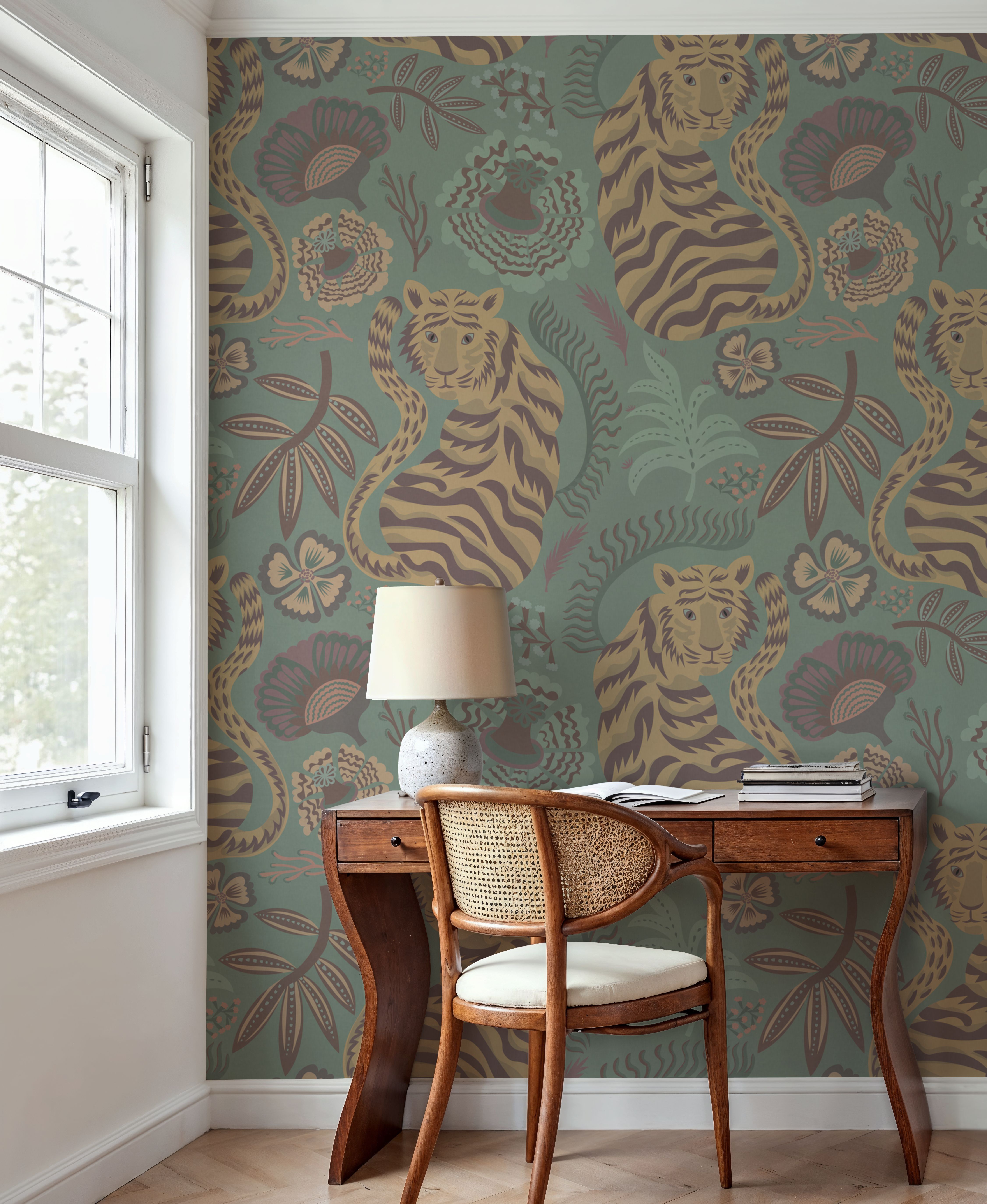 Painterly Tigers Mint
