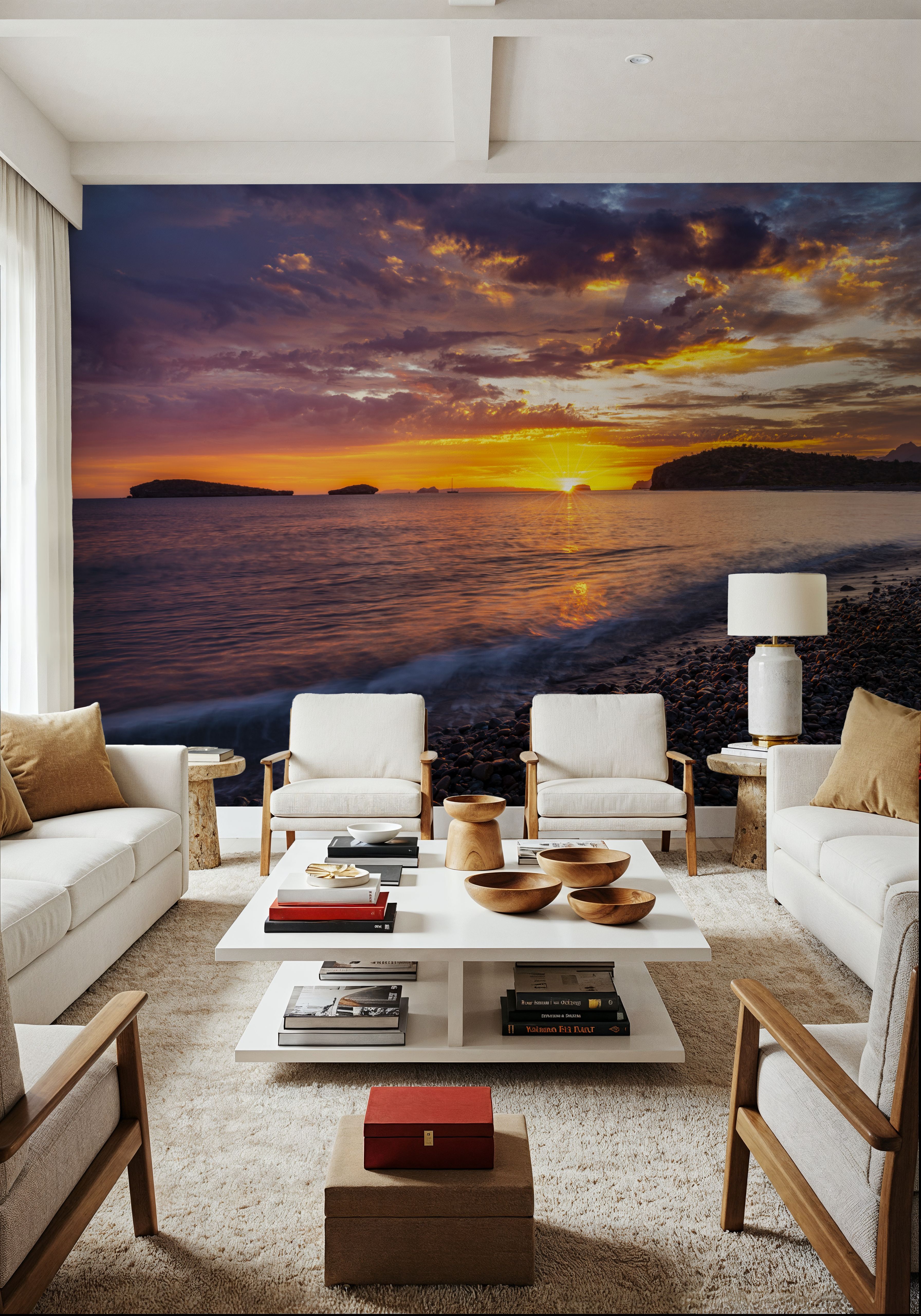 Baja Stone Sunrise