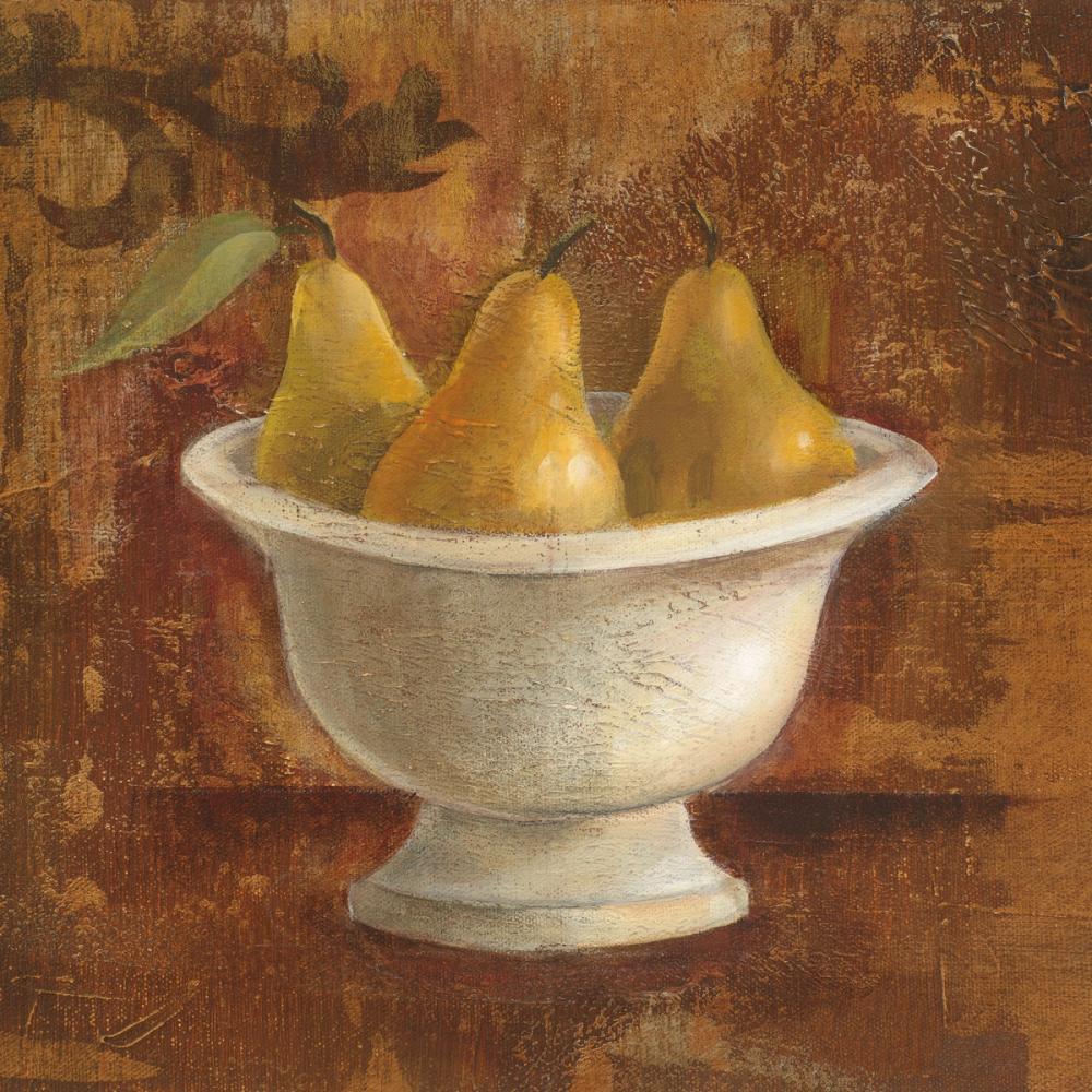 Pears in Old Bowl