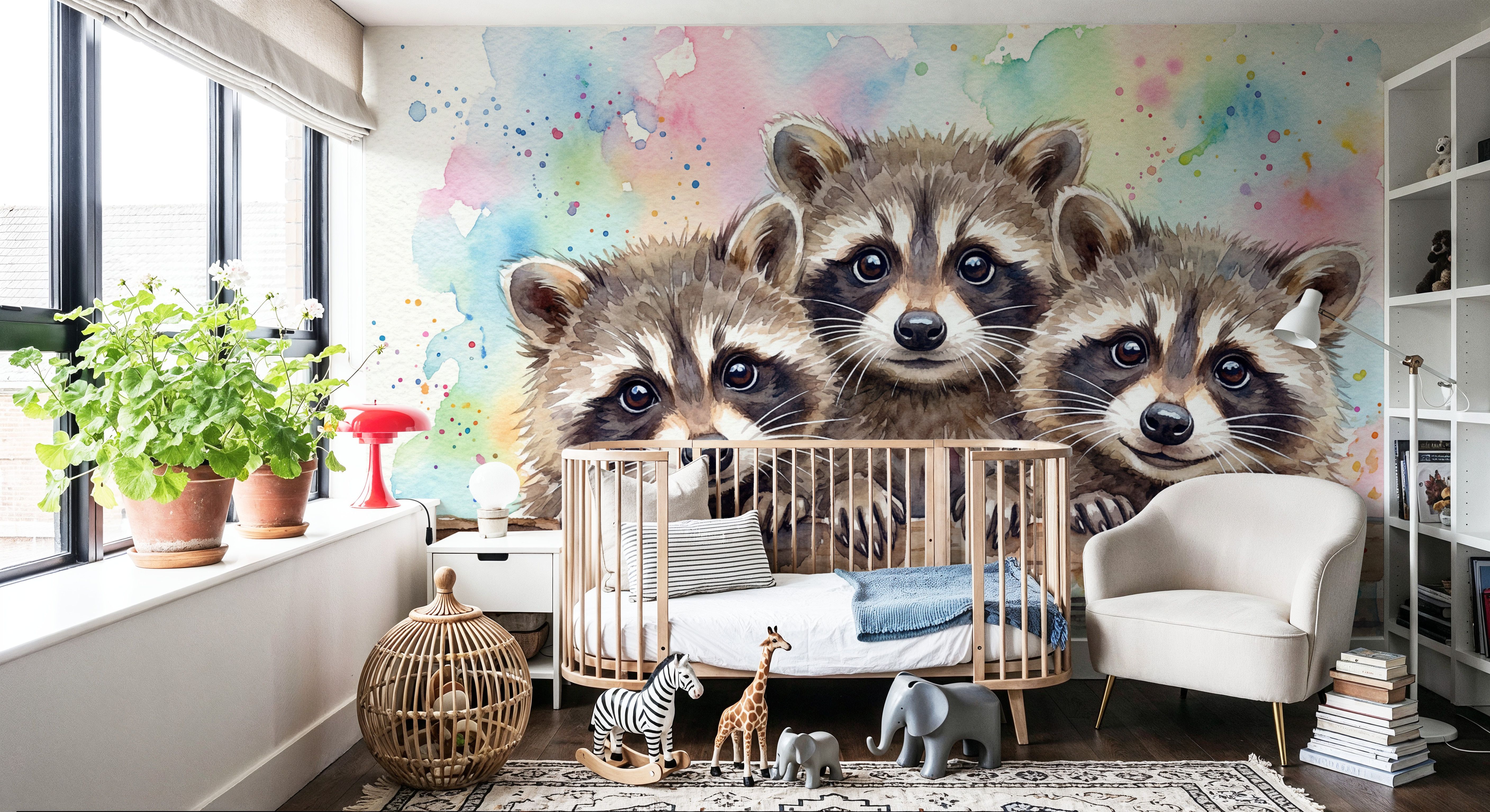 Raccoons - Cute Baby Animals Series