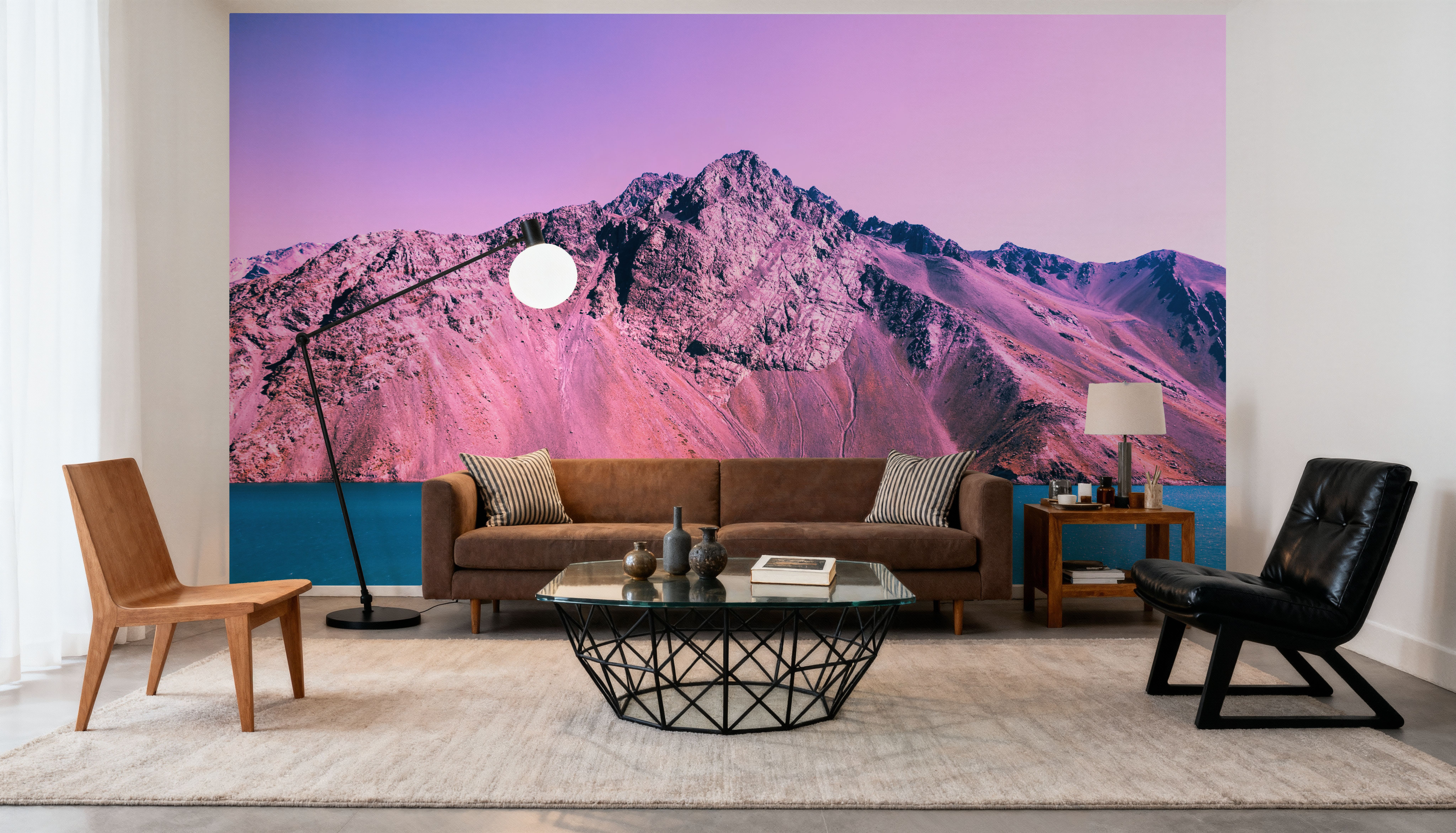 Pink Mountain, Wallpaper