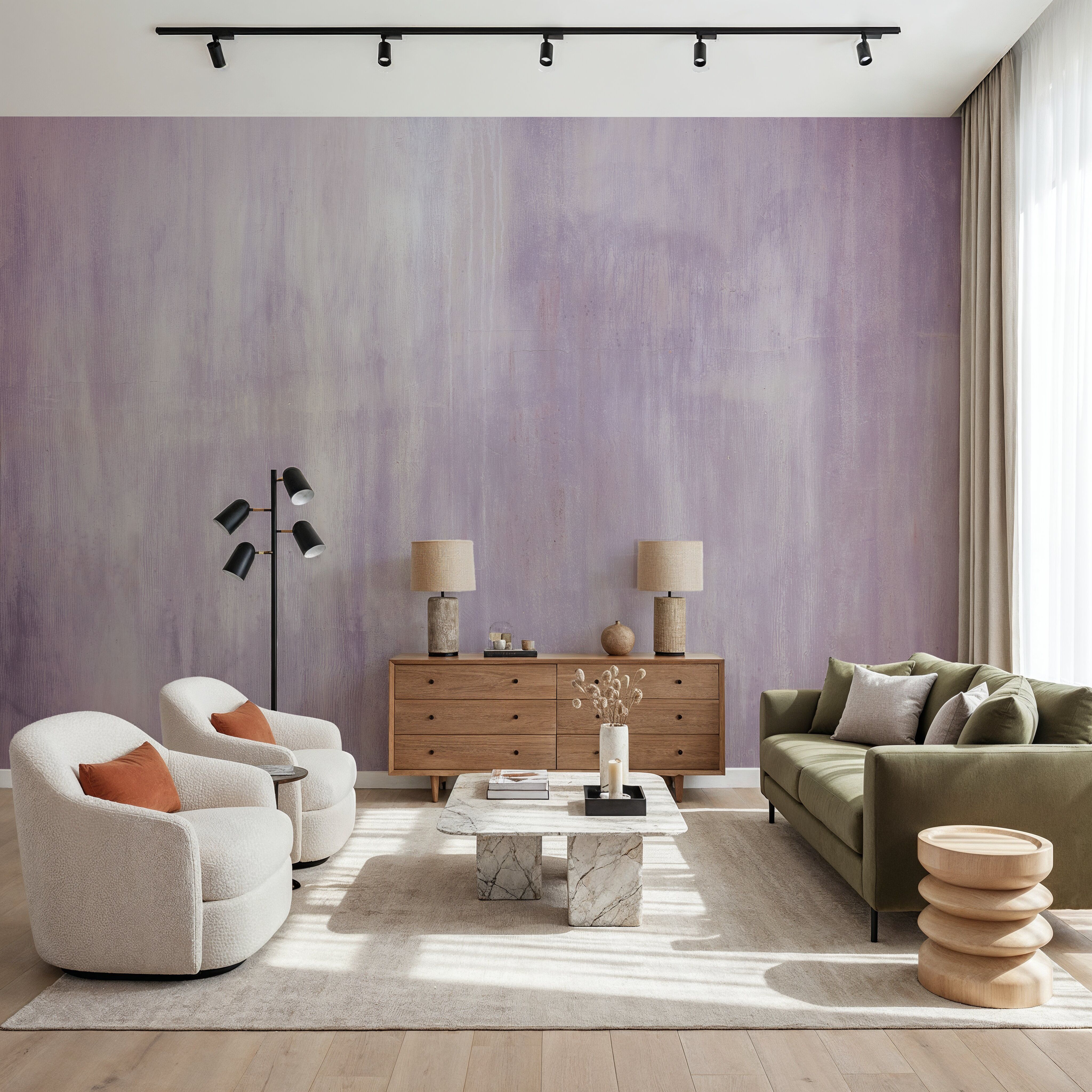 Concrete Surface, Lilac