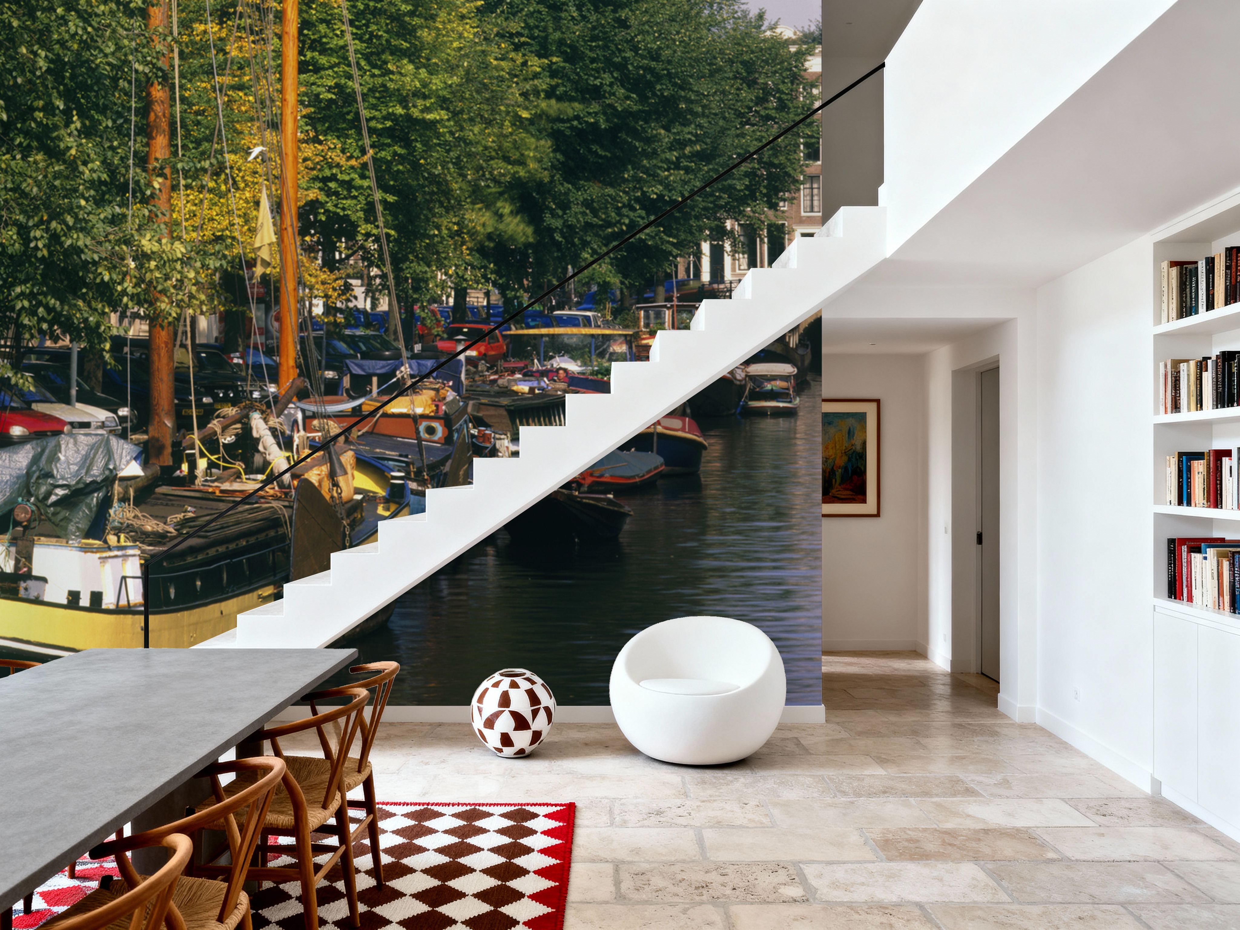 Tranquil Canal Reflections