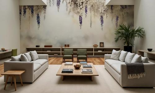 Gentle Wisteria Garden Warm