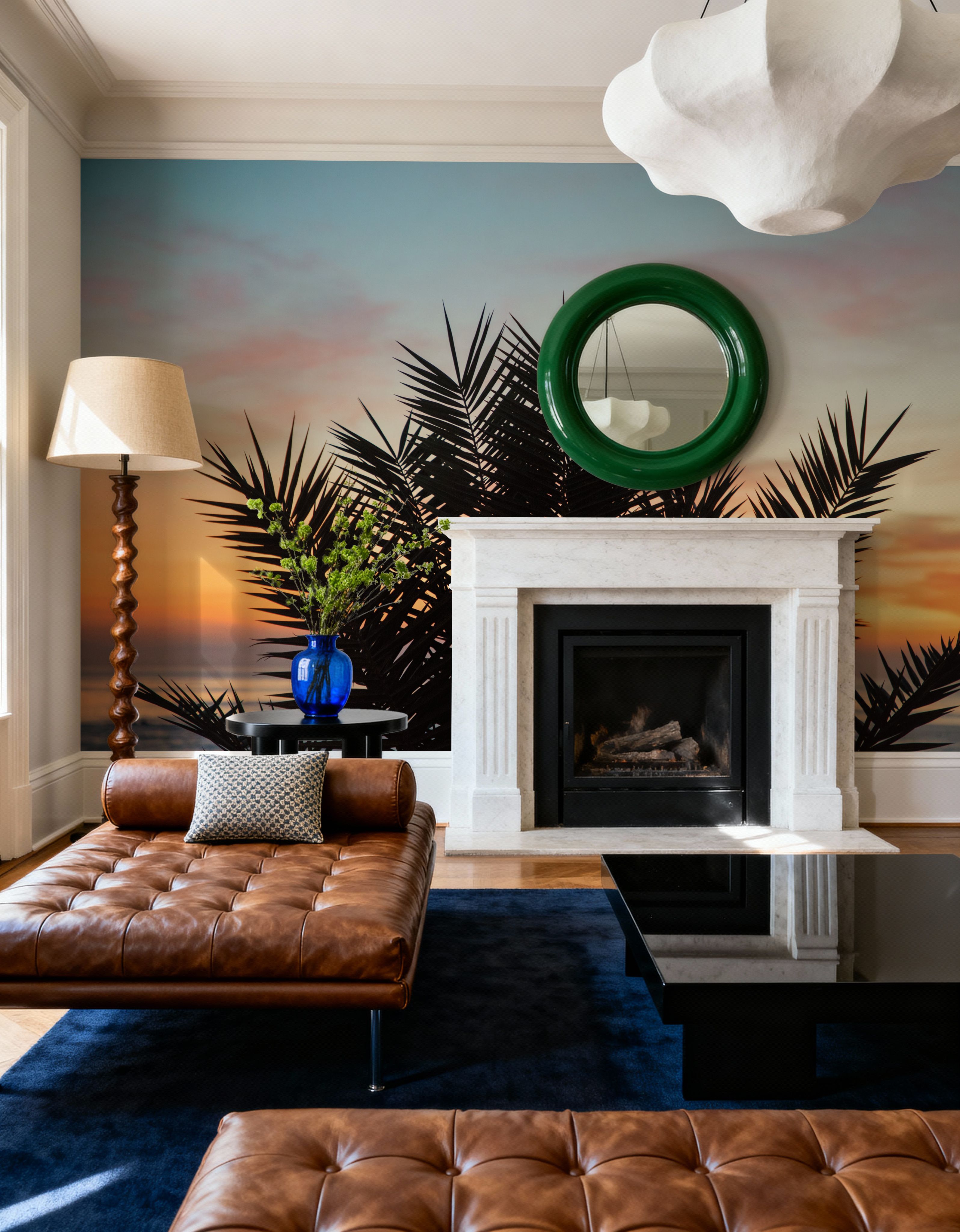 Sunset Palms II
