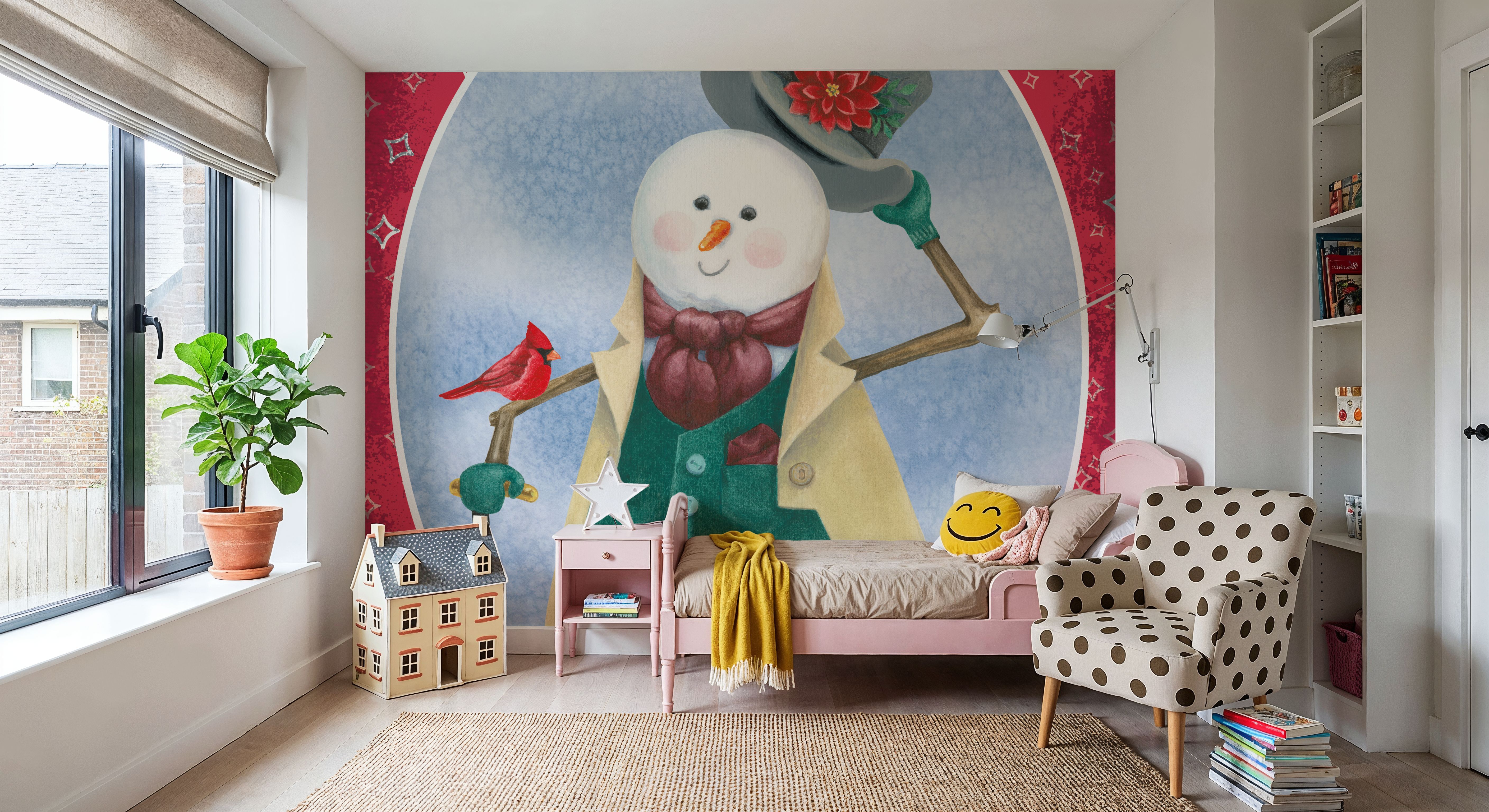 Main Street Christmas VI, Wallpaper