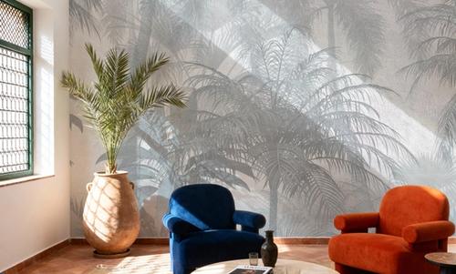Swaying Palm Trees