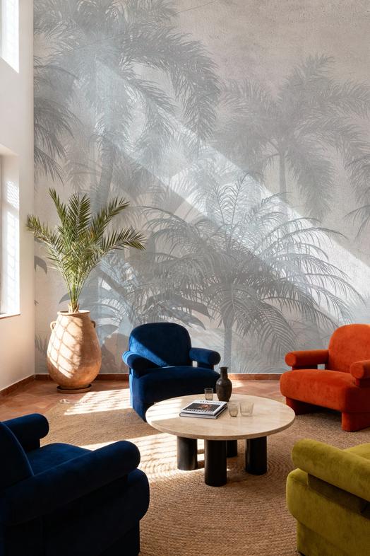 Swaying Palm Trees
