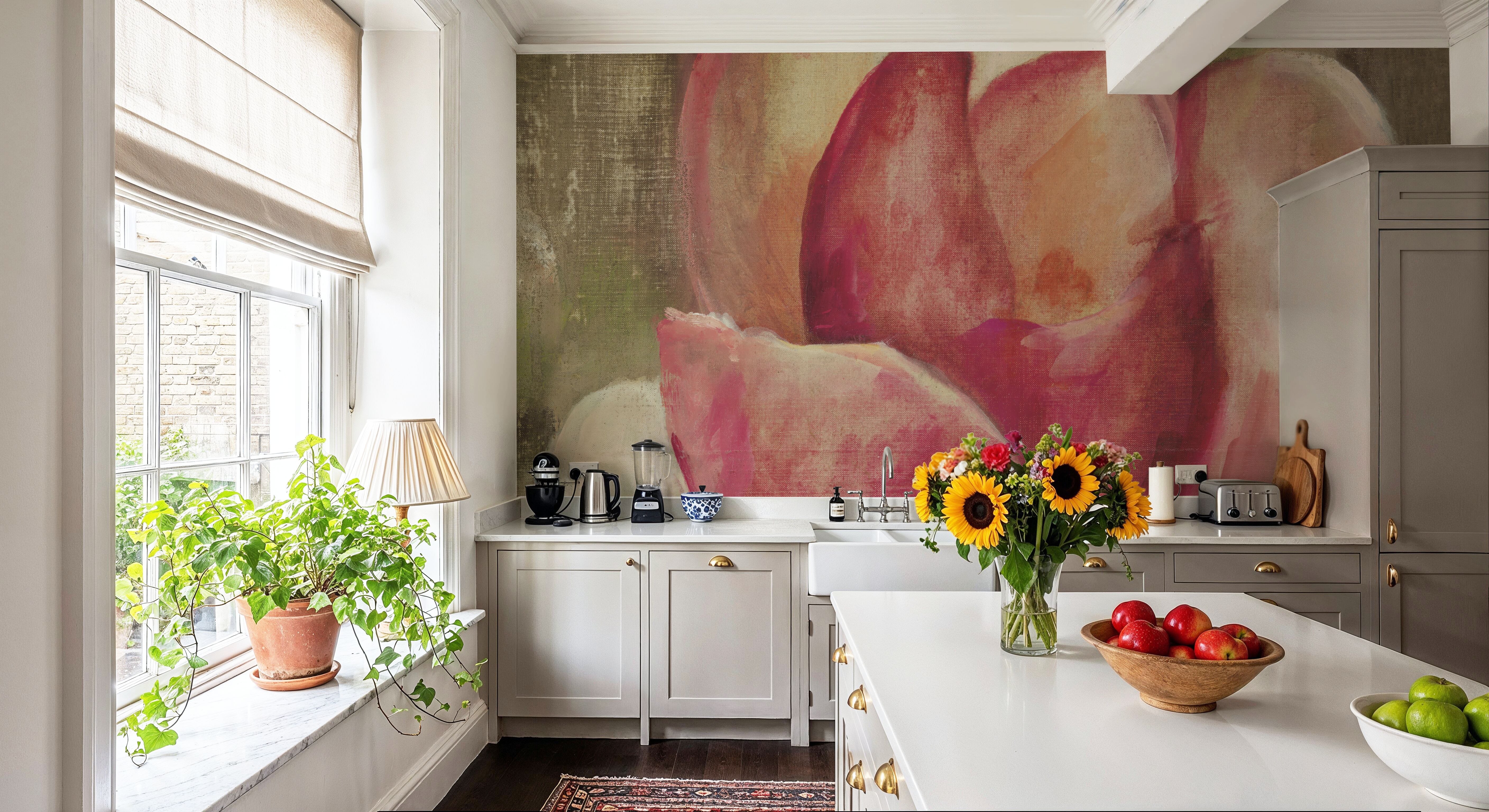 Pink Blossom on Canvas