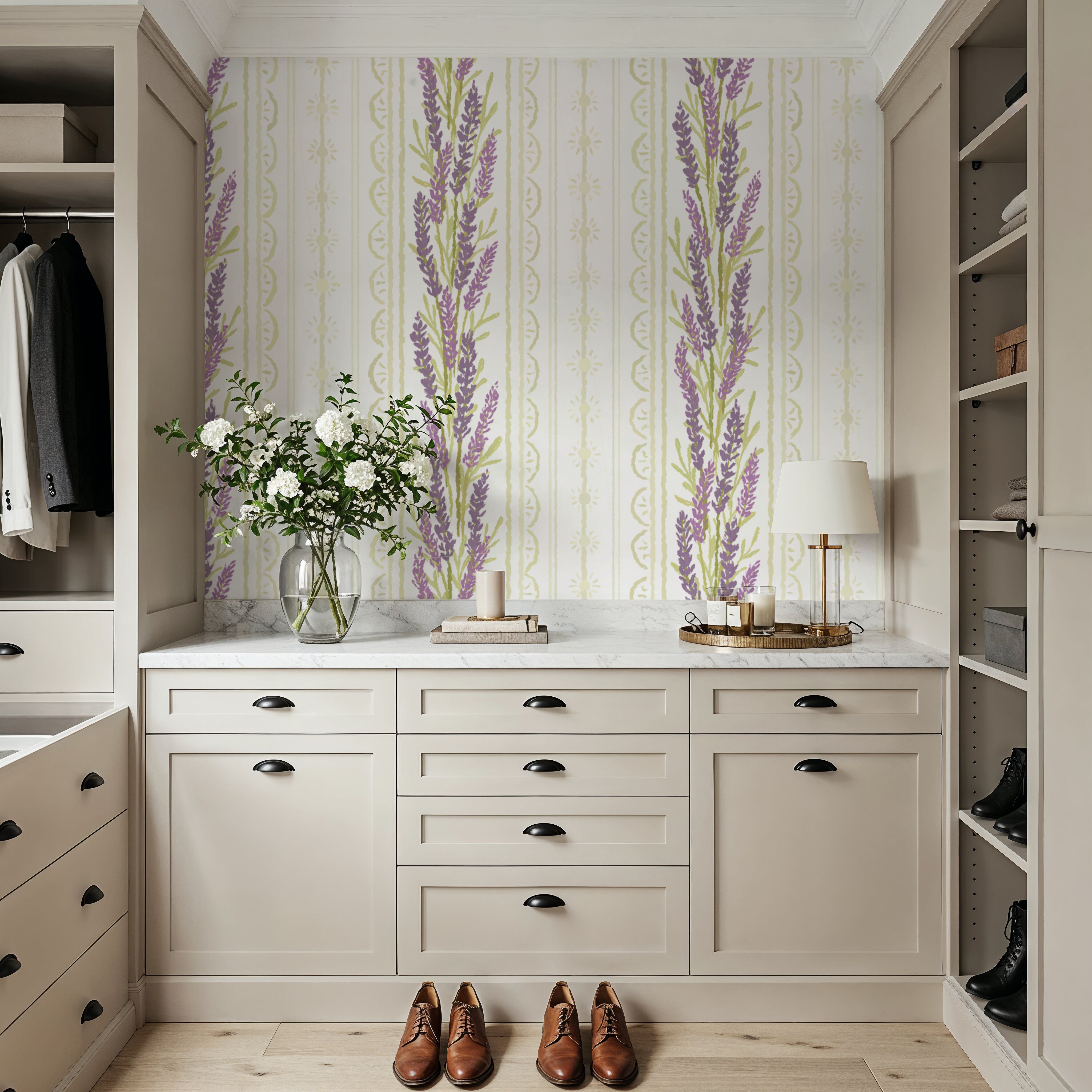 Lavender Curtain