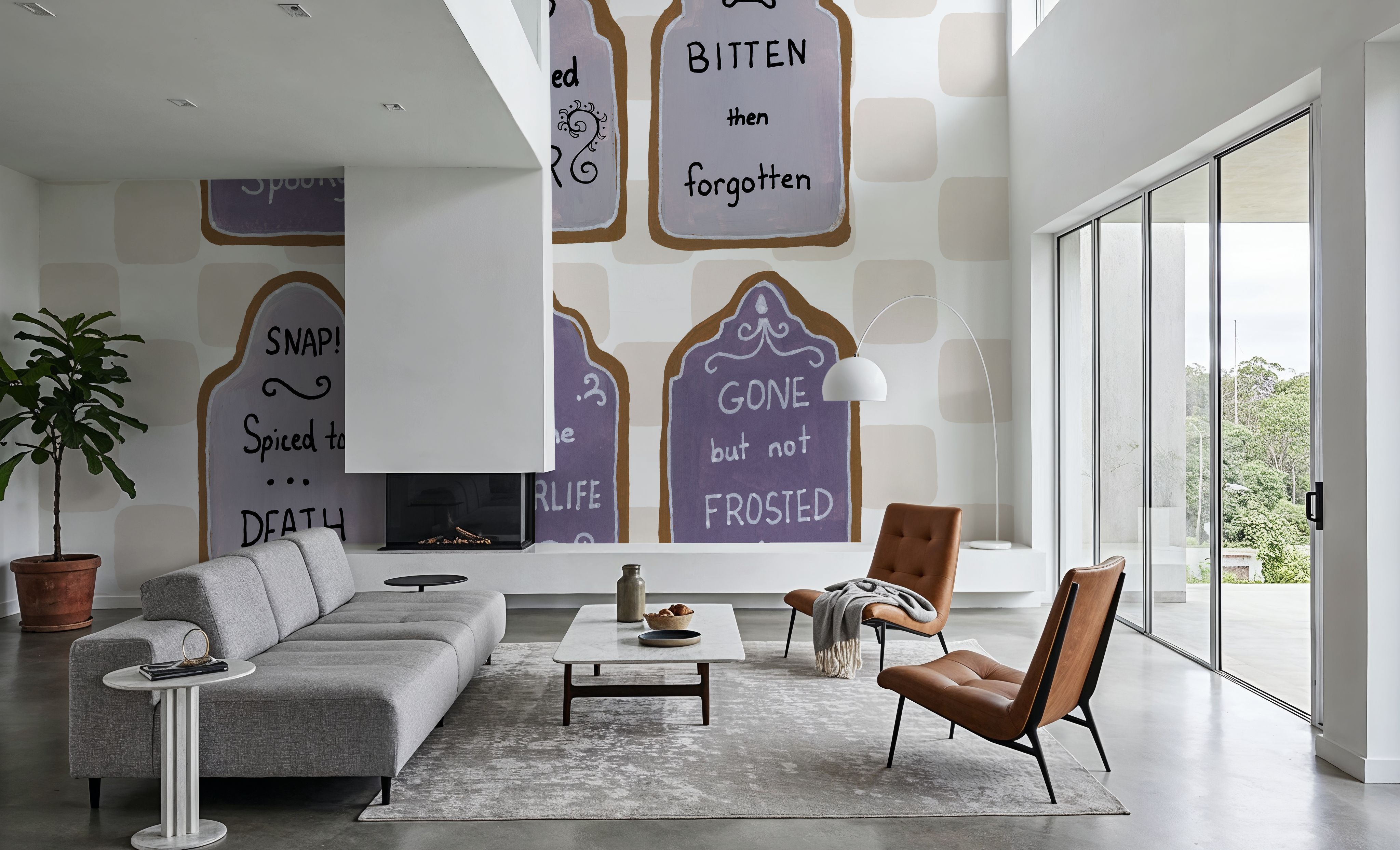 Spooky Gingerbread Manor IV, Carte da parati