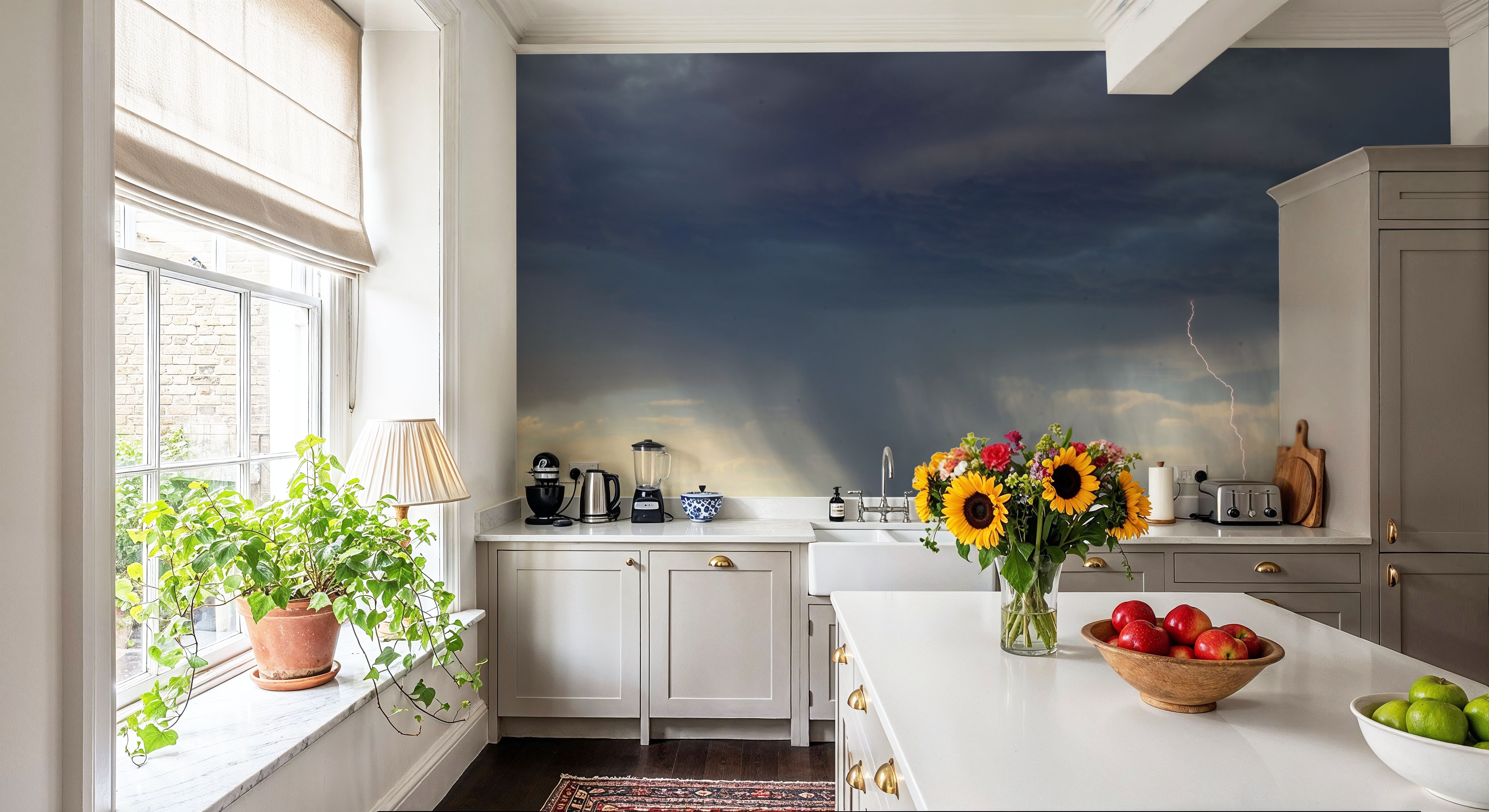 Thunder and Lightning, Tapeten