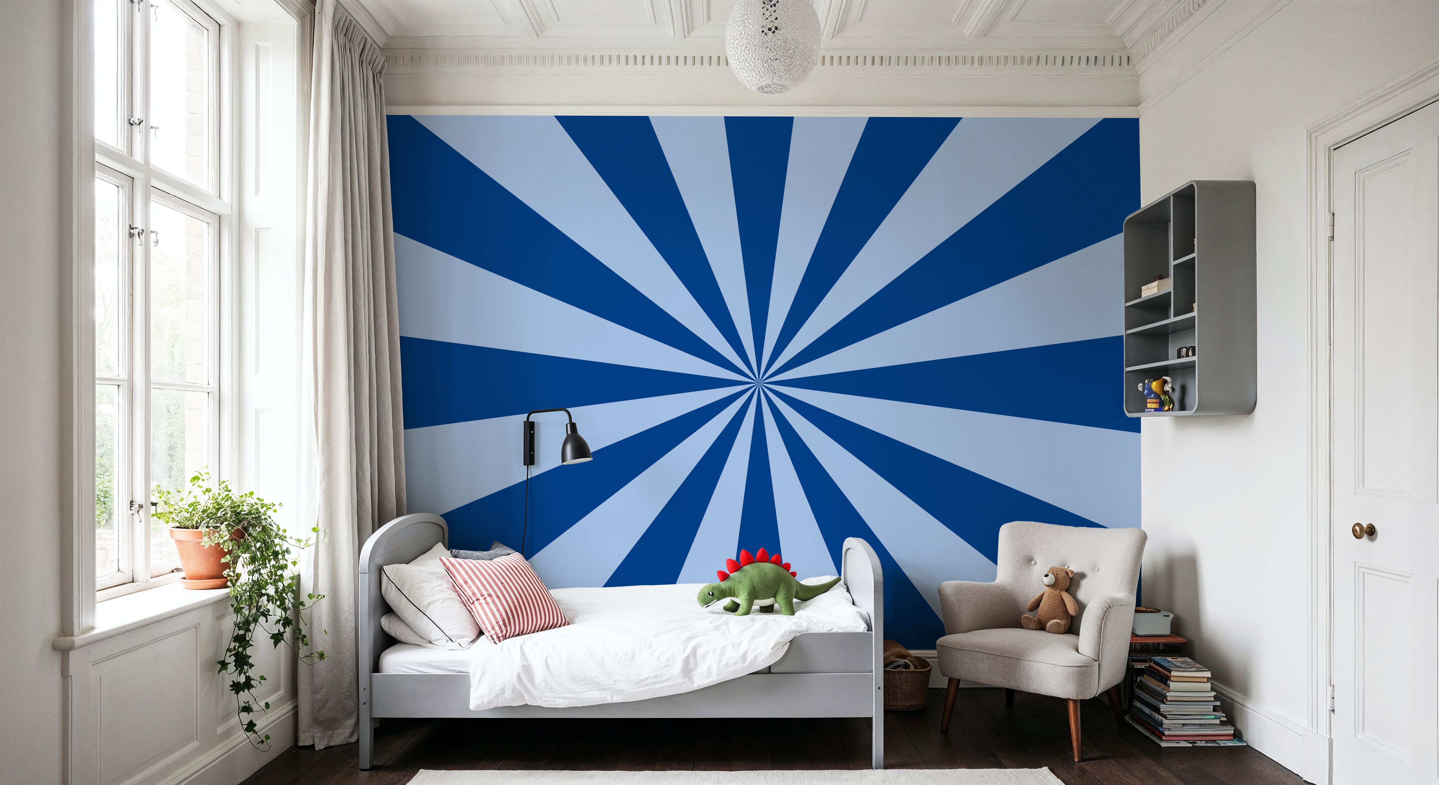 Circus Ceiling, Blue on Blue