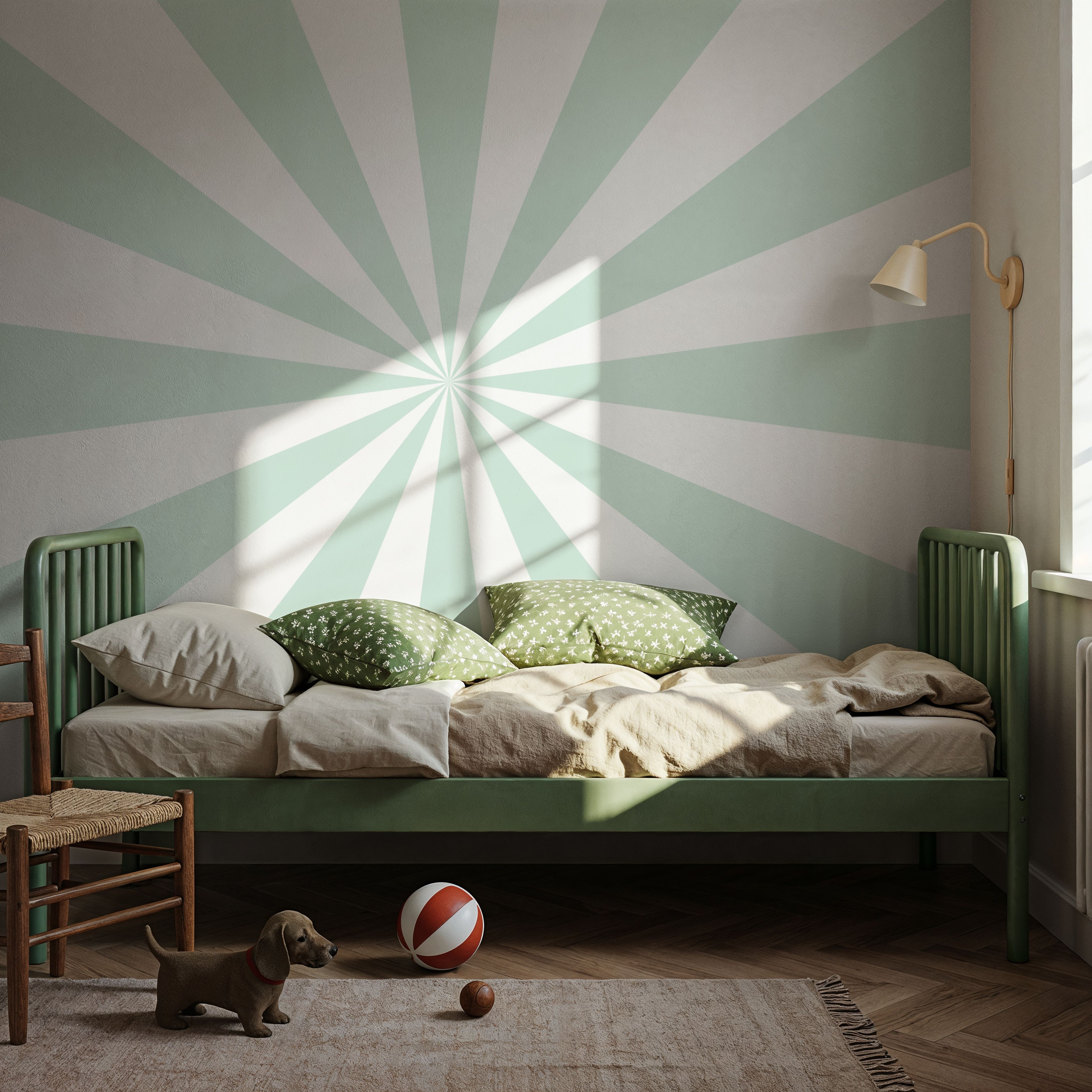 Circus Ceiling, Mint Green
