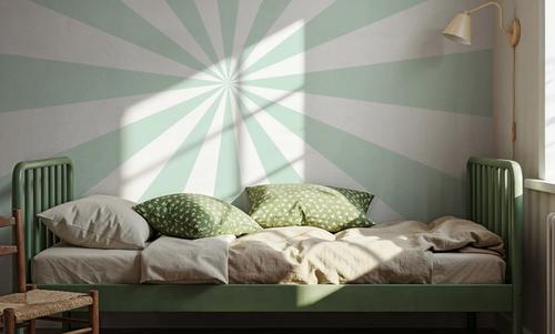 Circus Ceiling, Mint Green