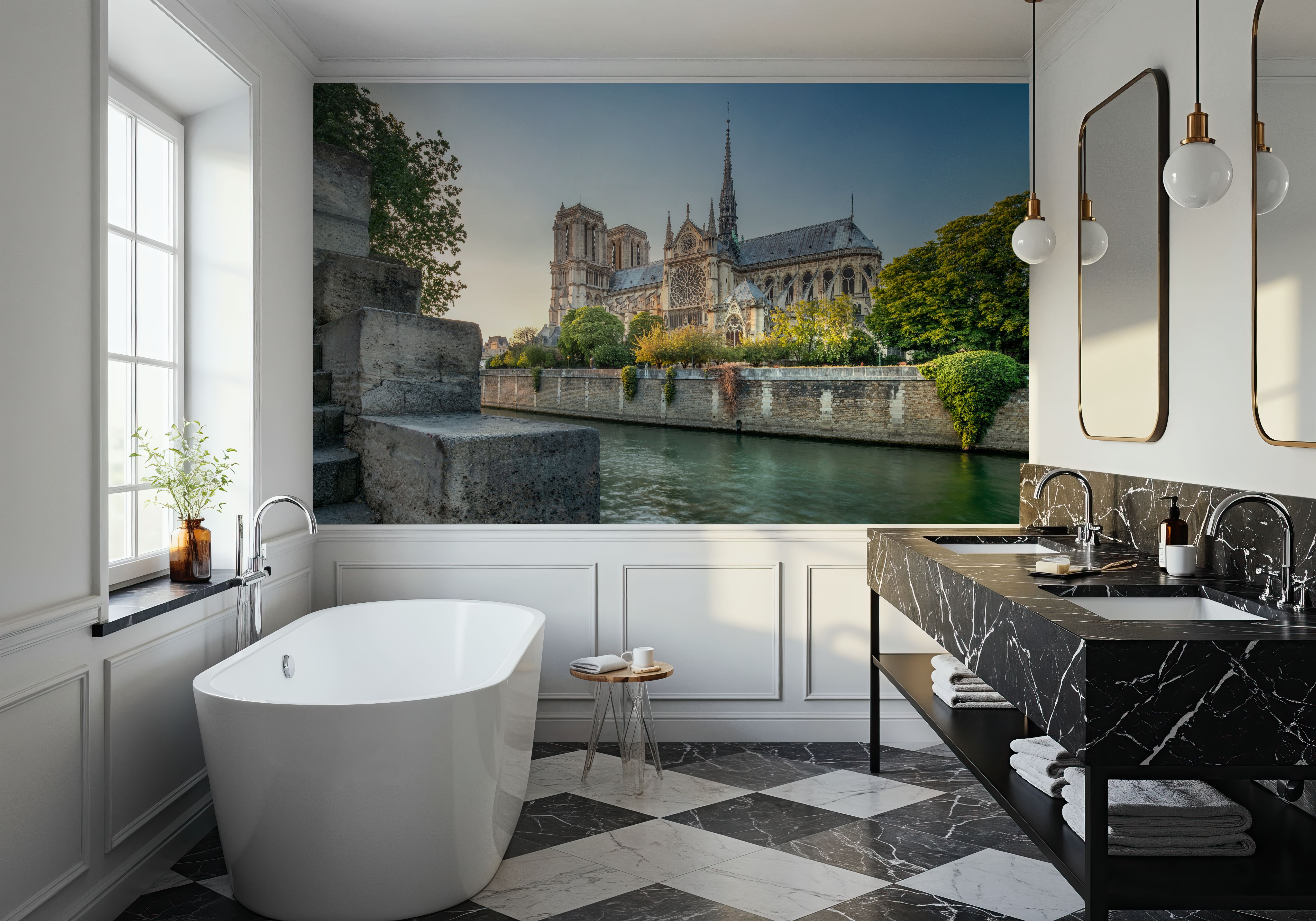 Cathedral Notre-Dame de Paris 2017, Wallpaper