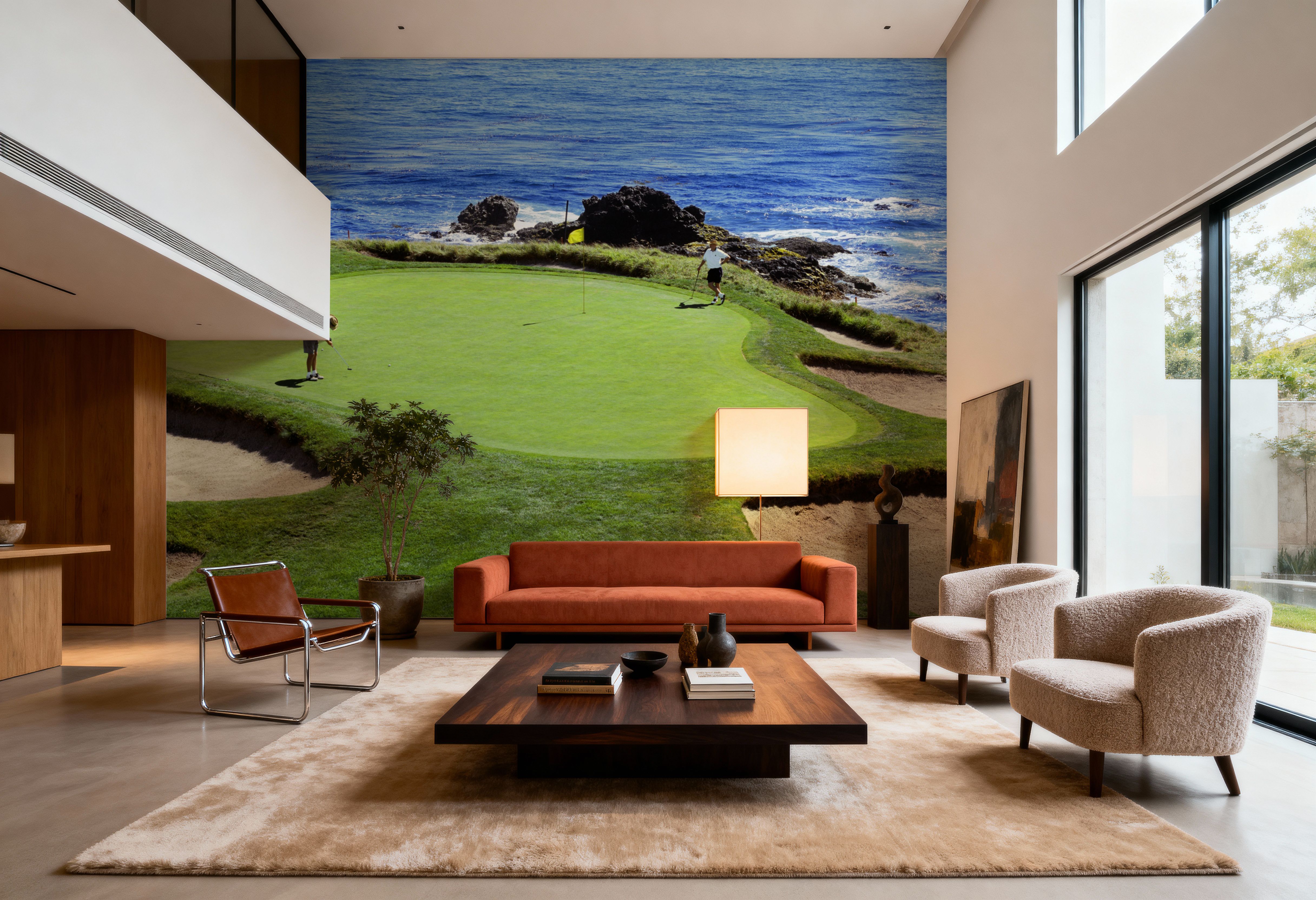 Coastal Fairways, Papier peint