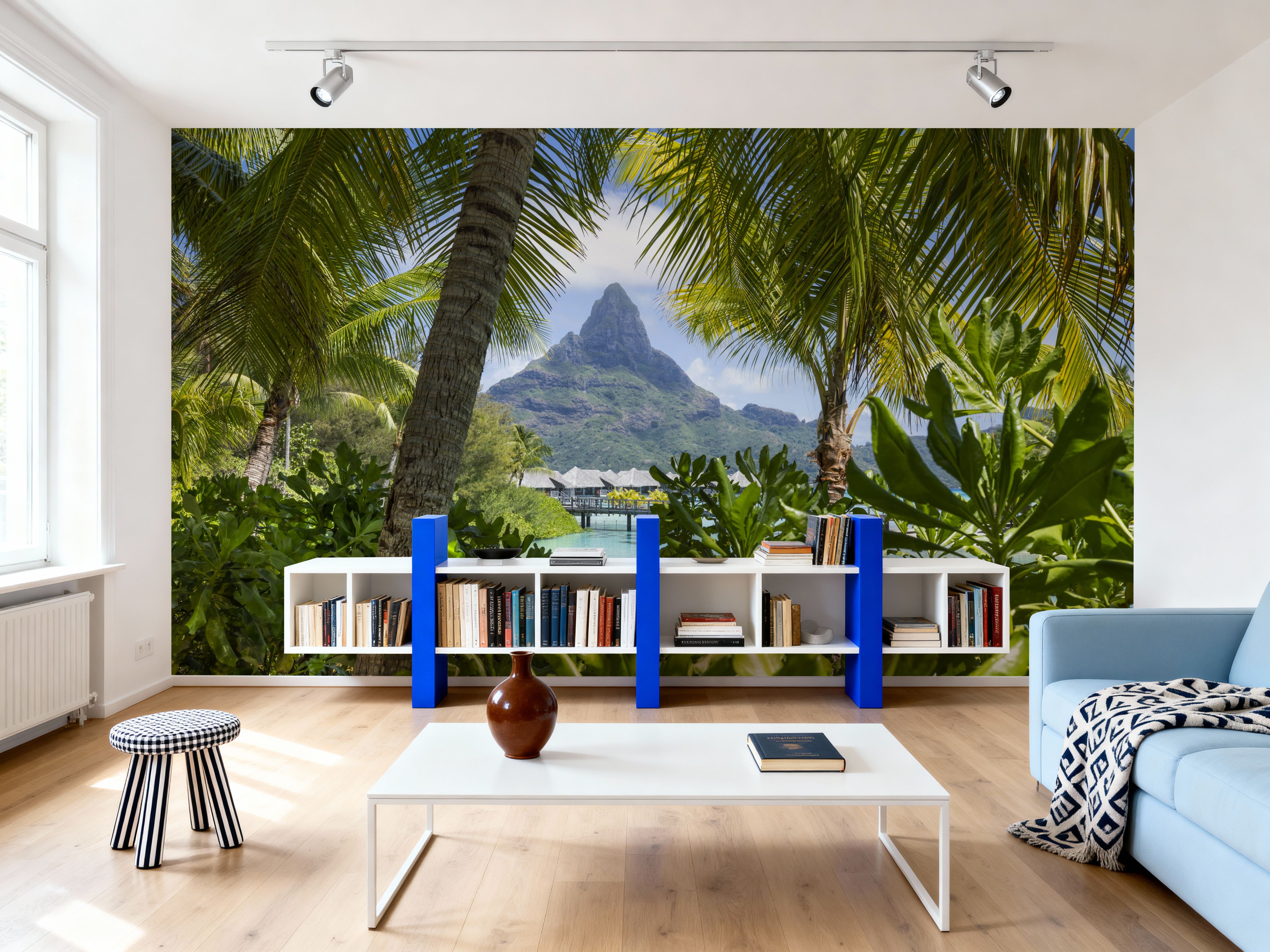 Mount Otemanu Framed