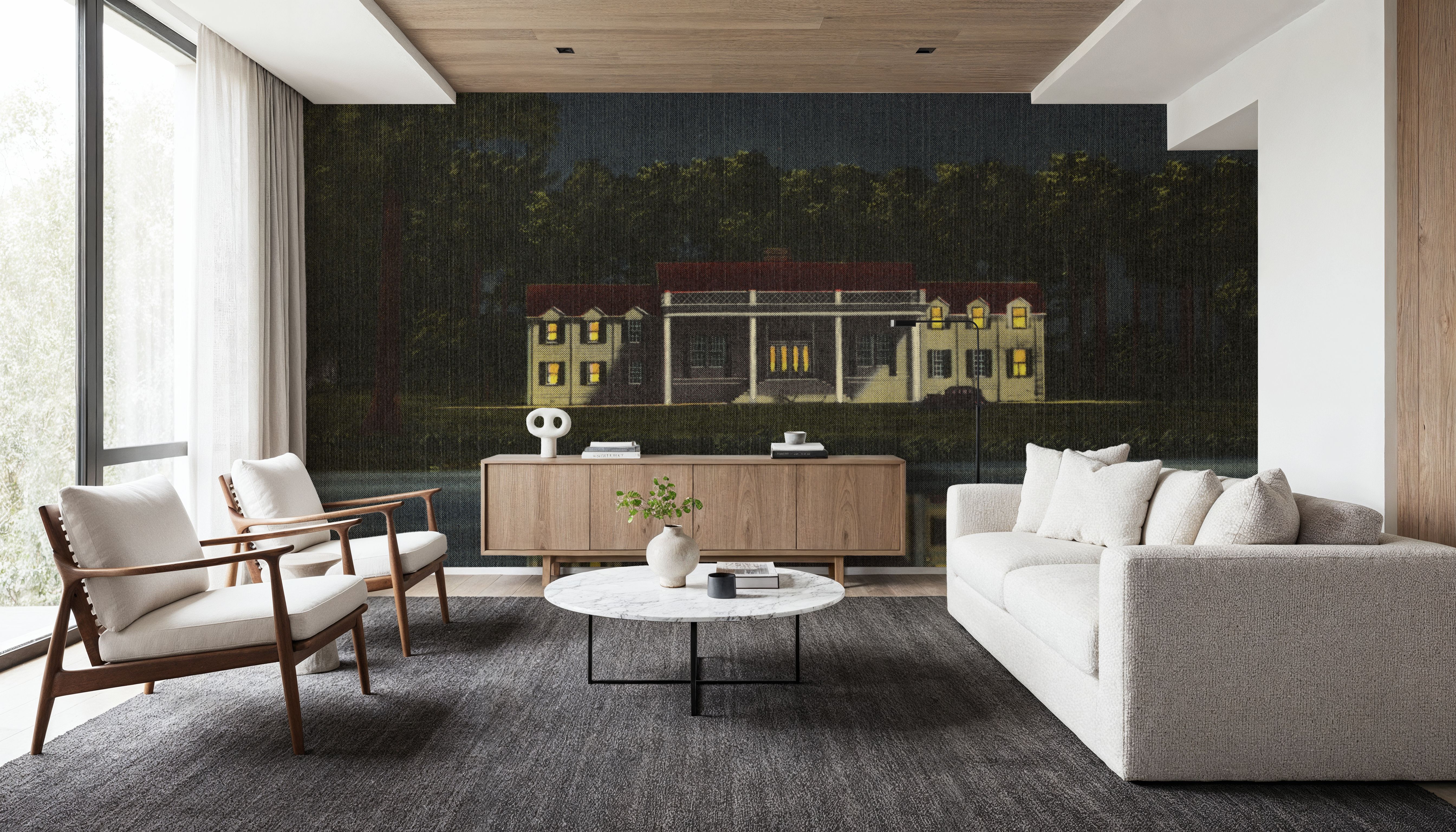 Greetings from the Lake - Screenprint Postcard