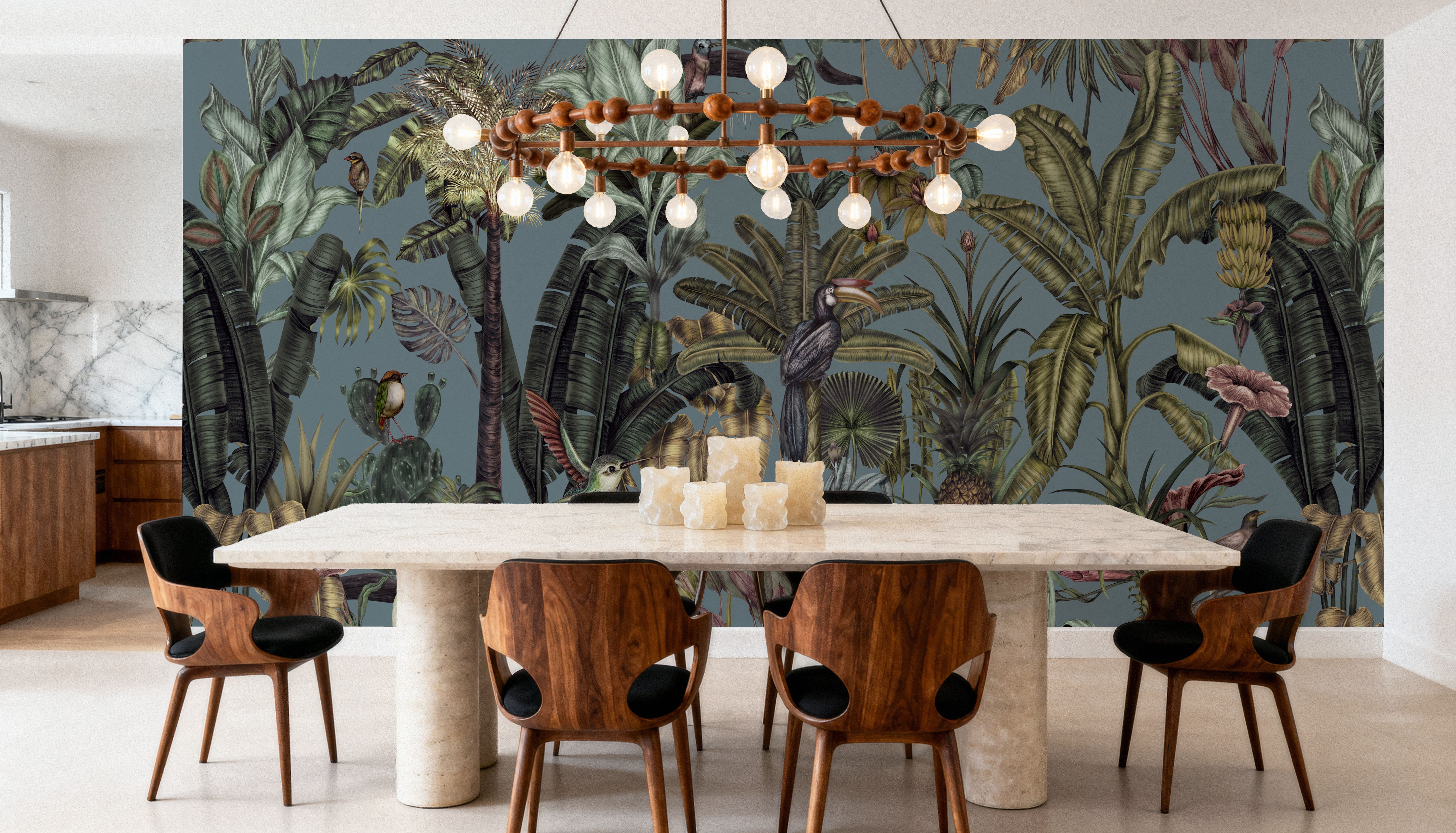 Tropical Wonderland, French Blue