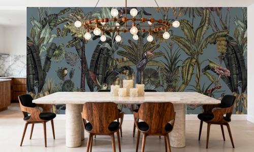 Tropical Wonderland, French Blue