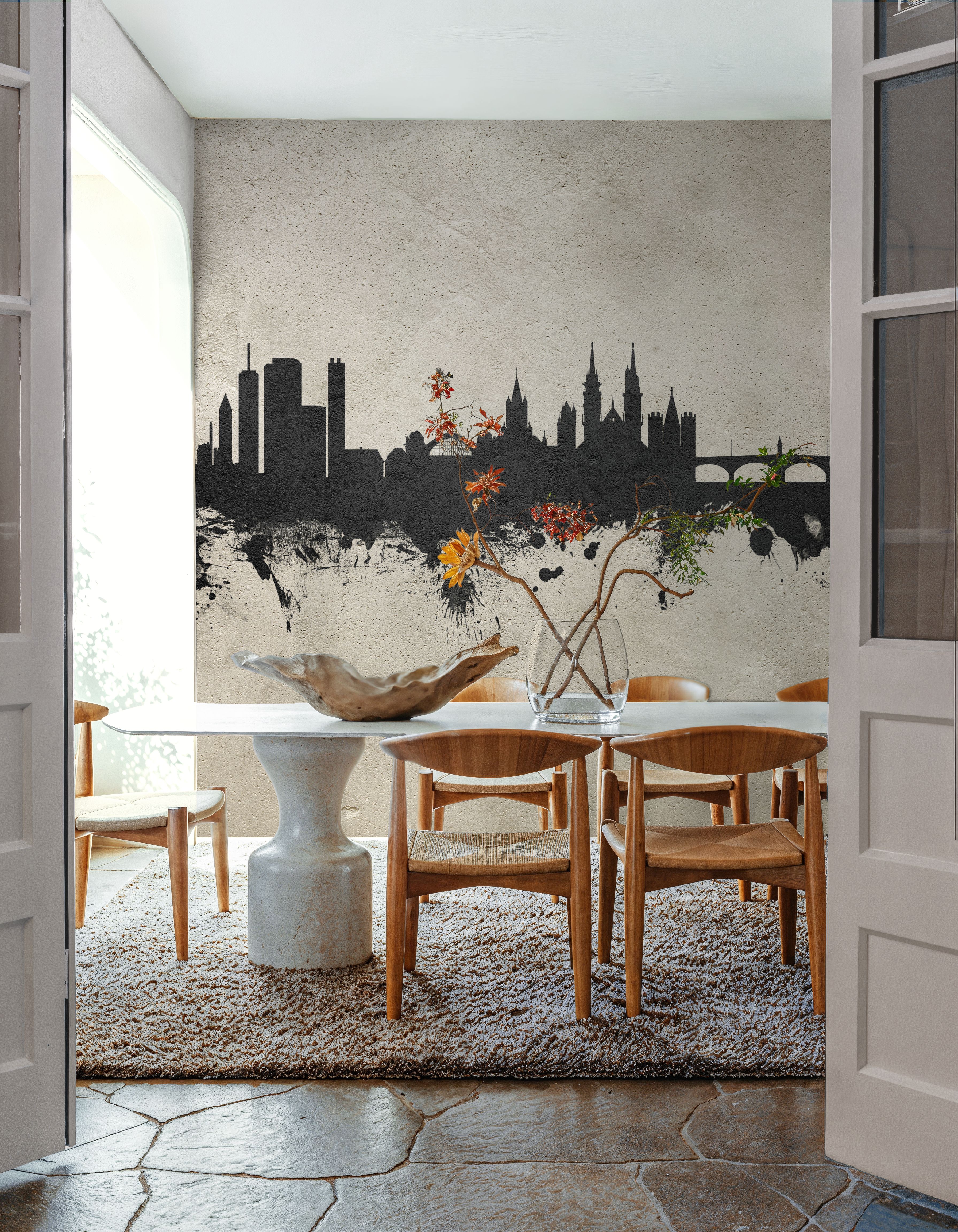 Basel Switzerland Skyline Concrete