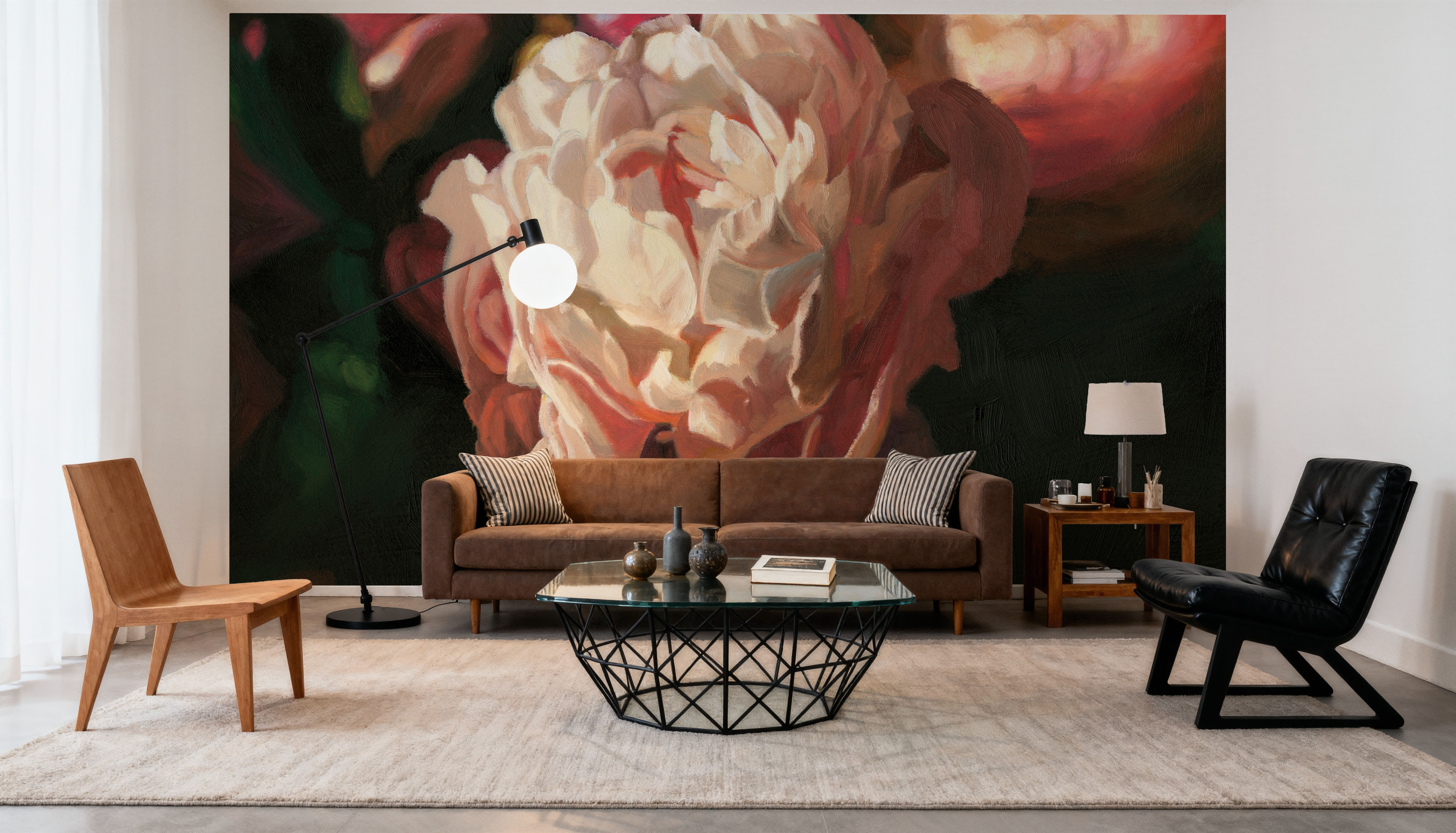 Pink Peony Bloom