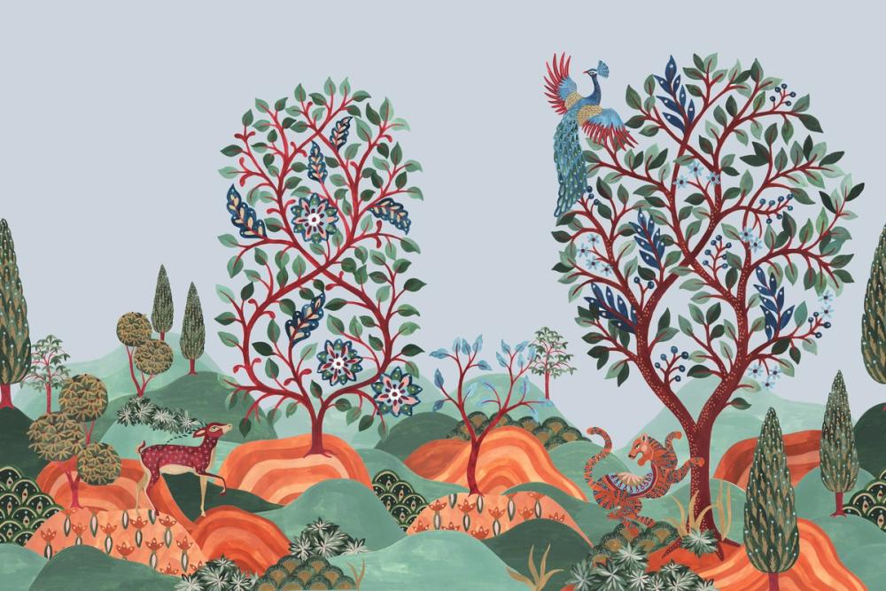 Garden of Myth and Memory, Sky