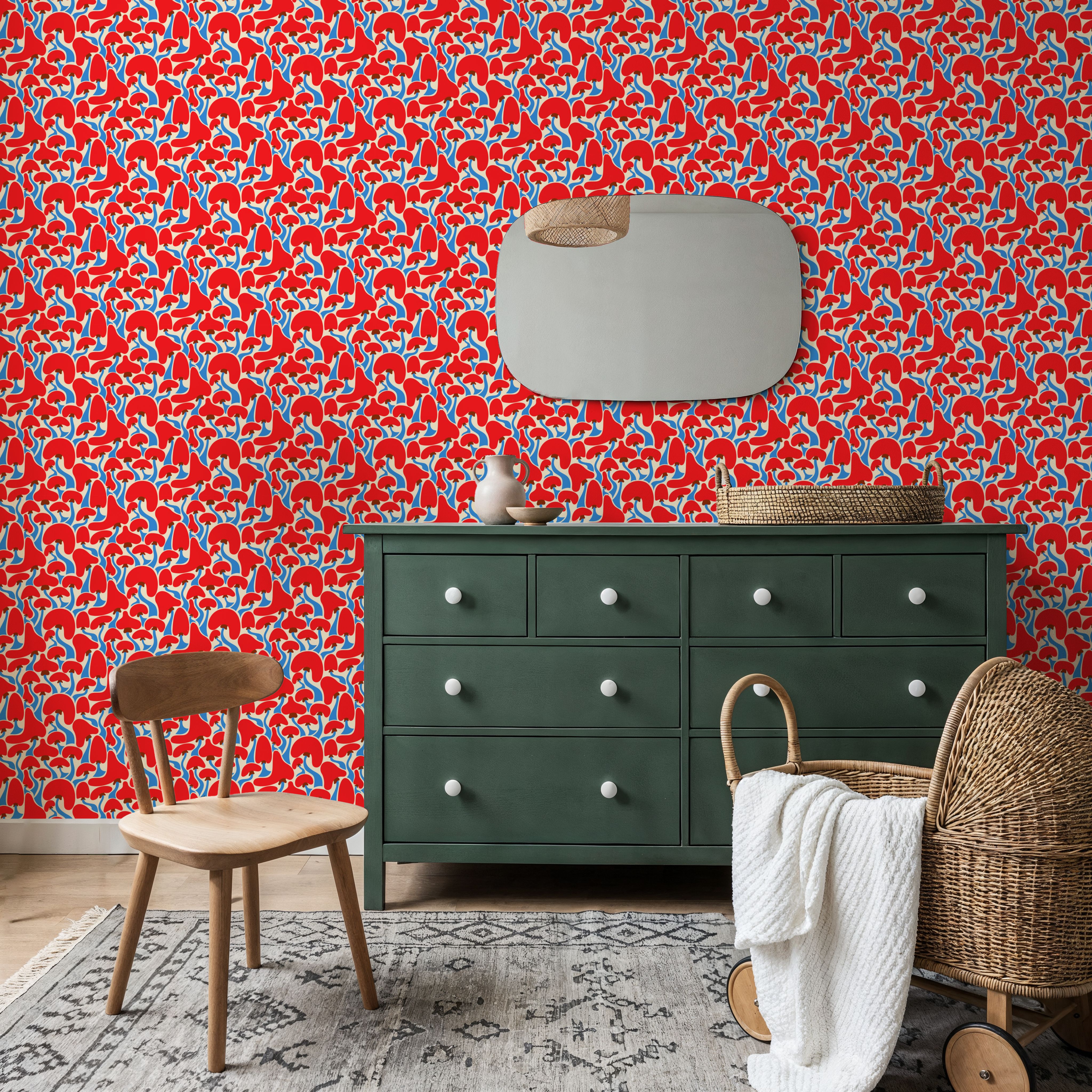 Groovy Mushrooms Pattern