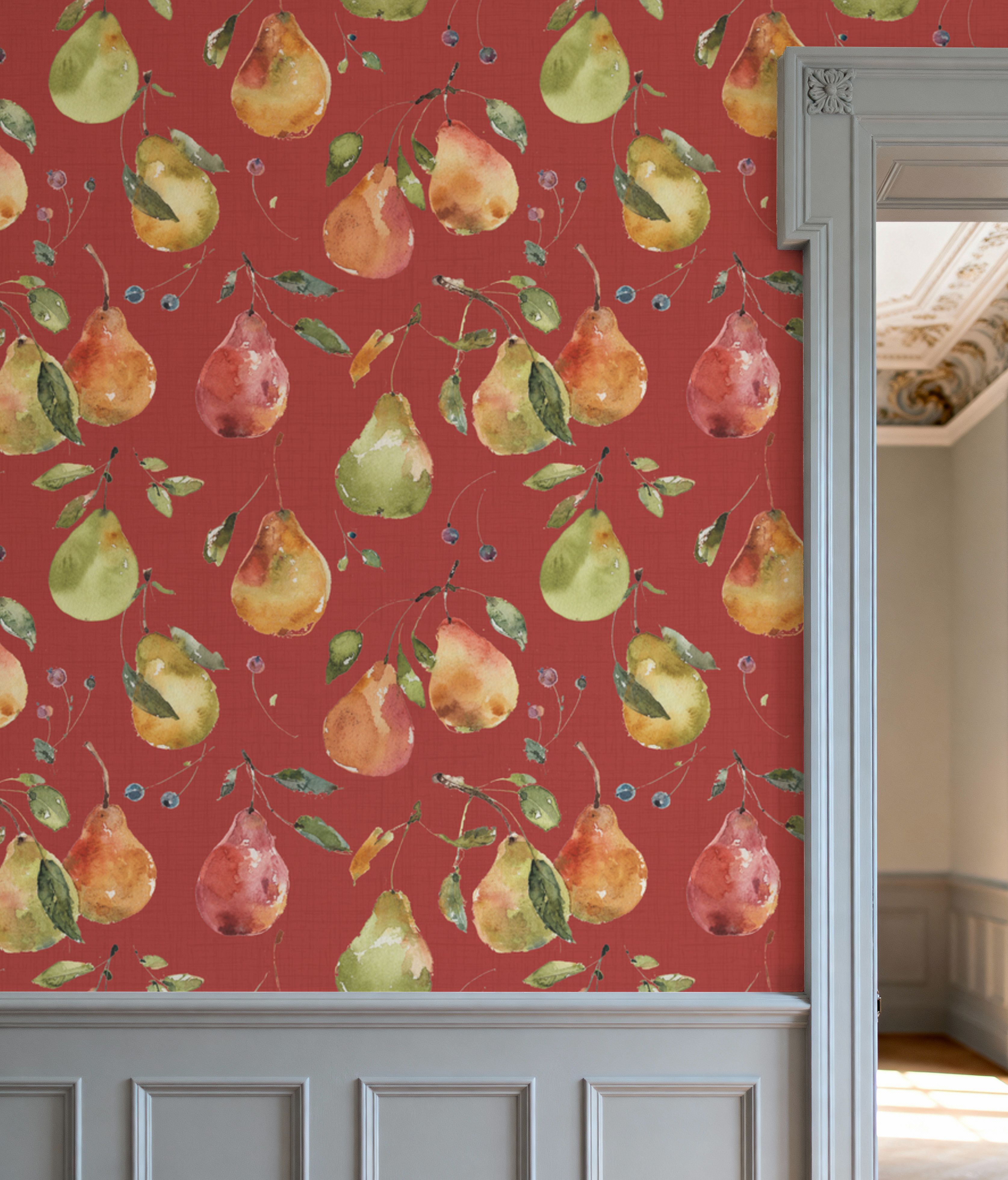 Time to Share Pears Red