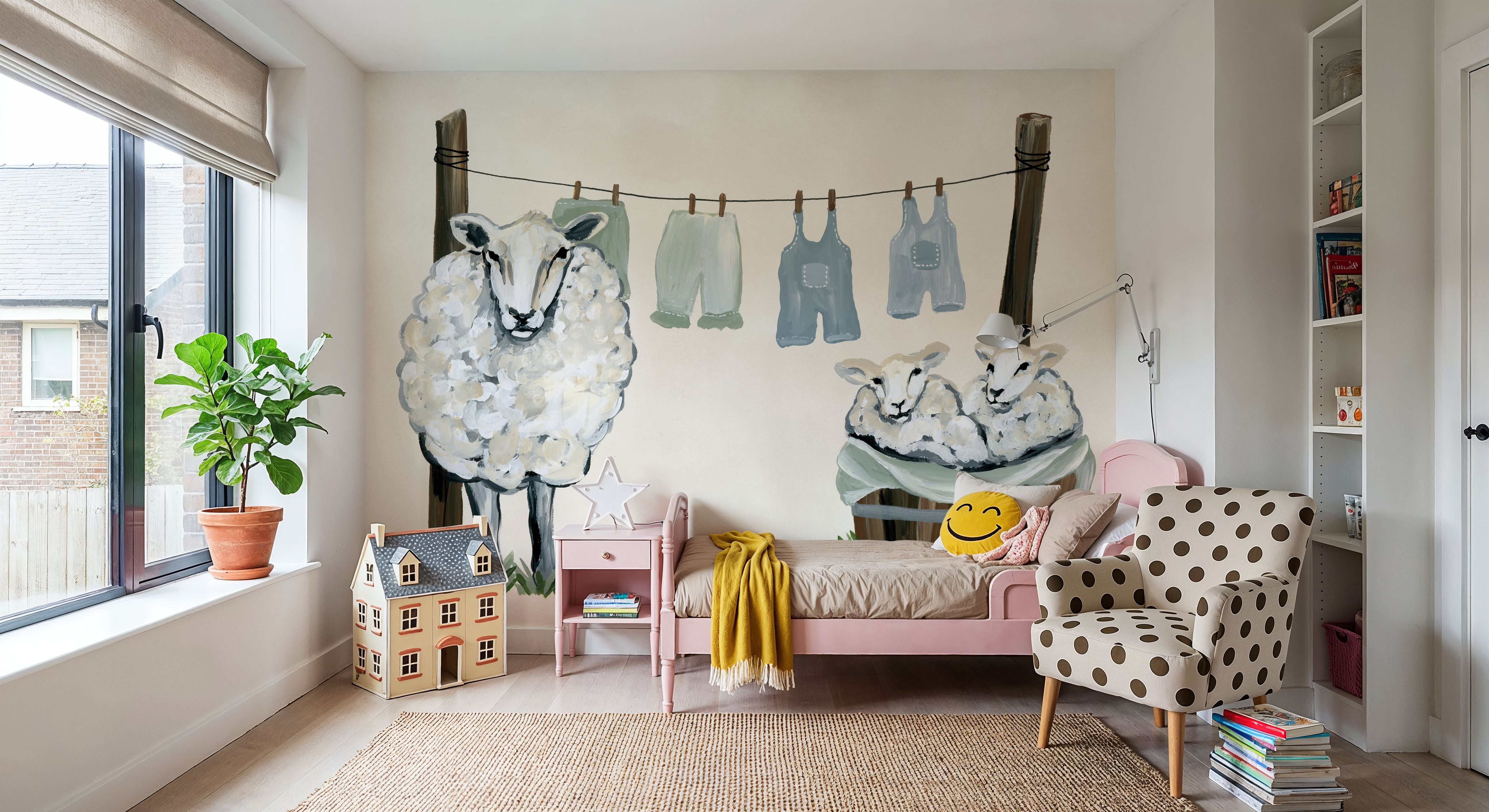 Clothesline Sheep
