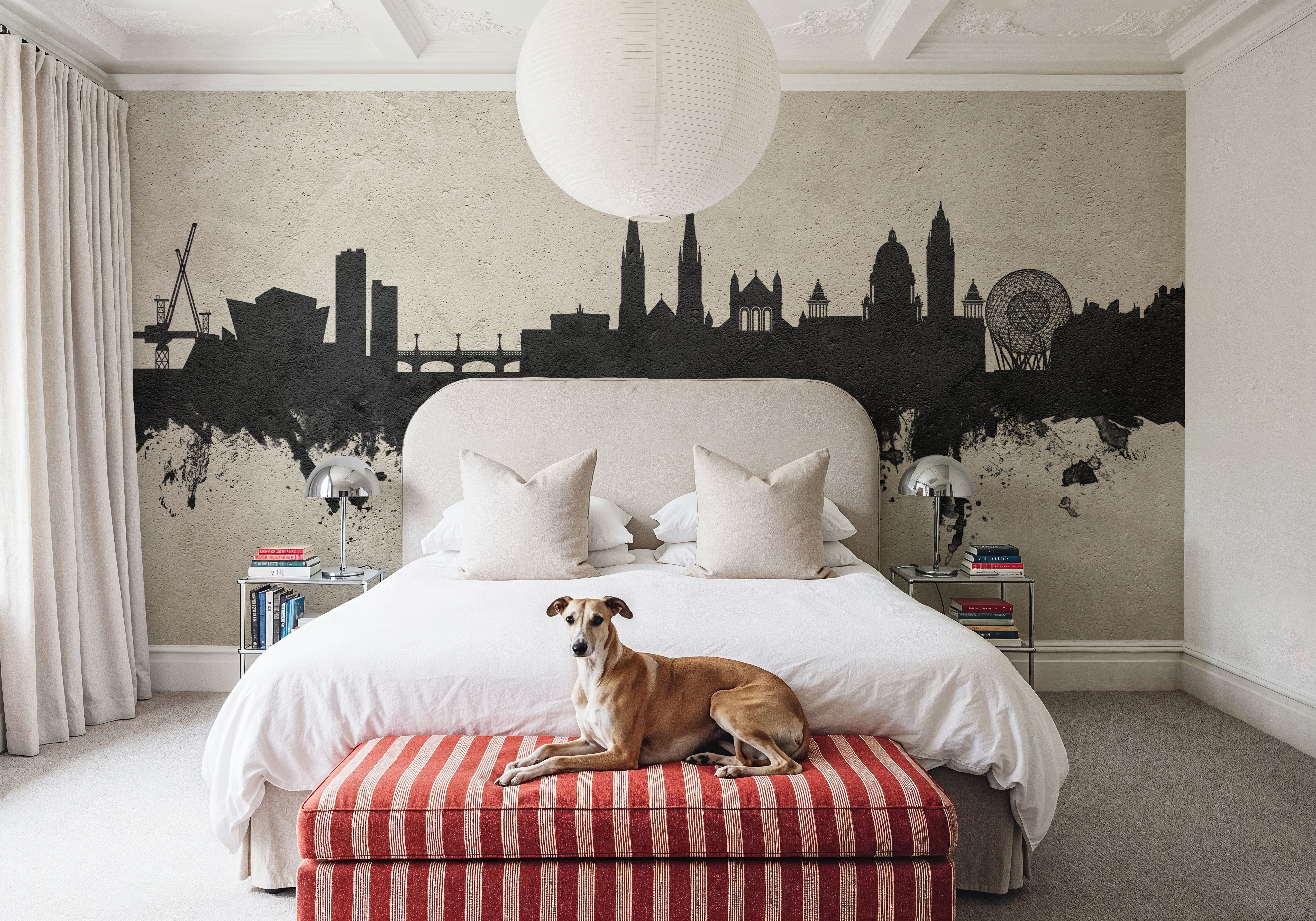 Belfast Northern Ireland Skyline Concrete