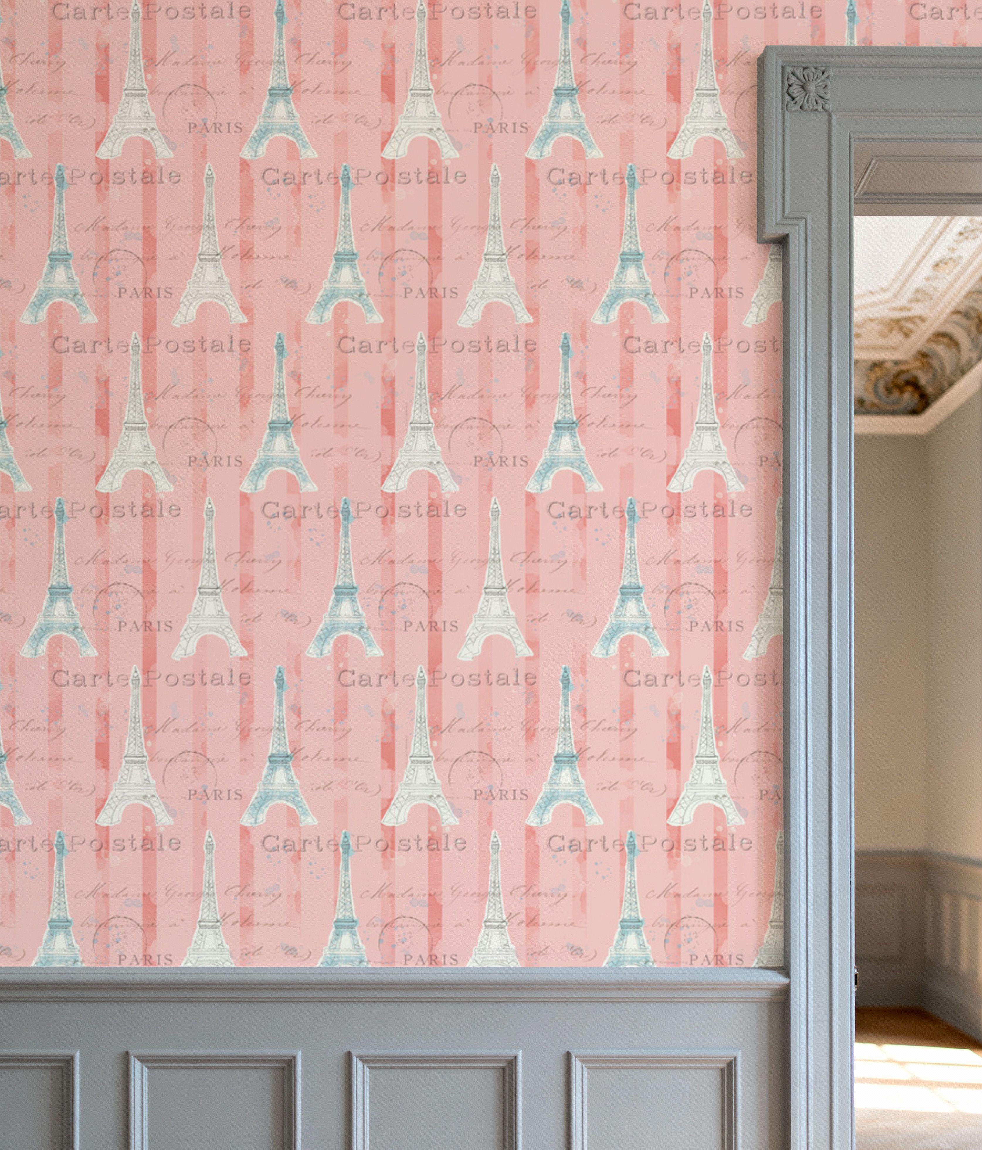 Greetings from Paris Red