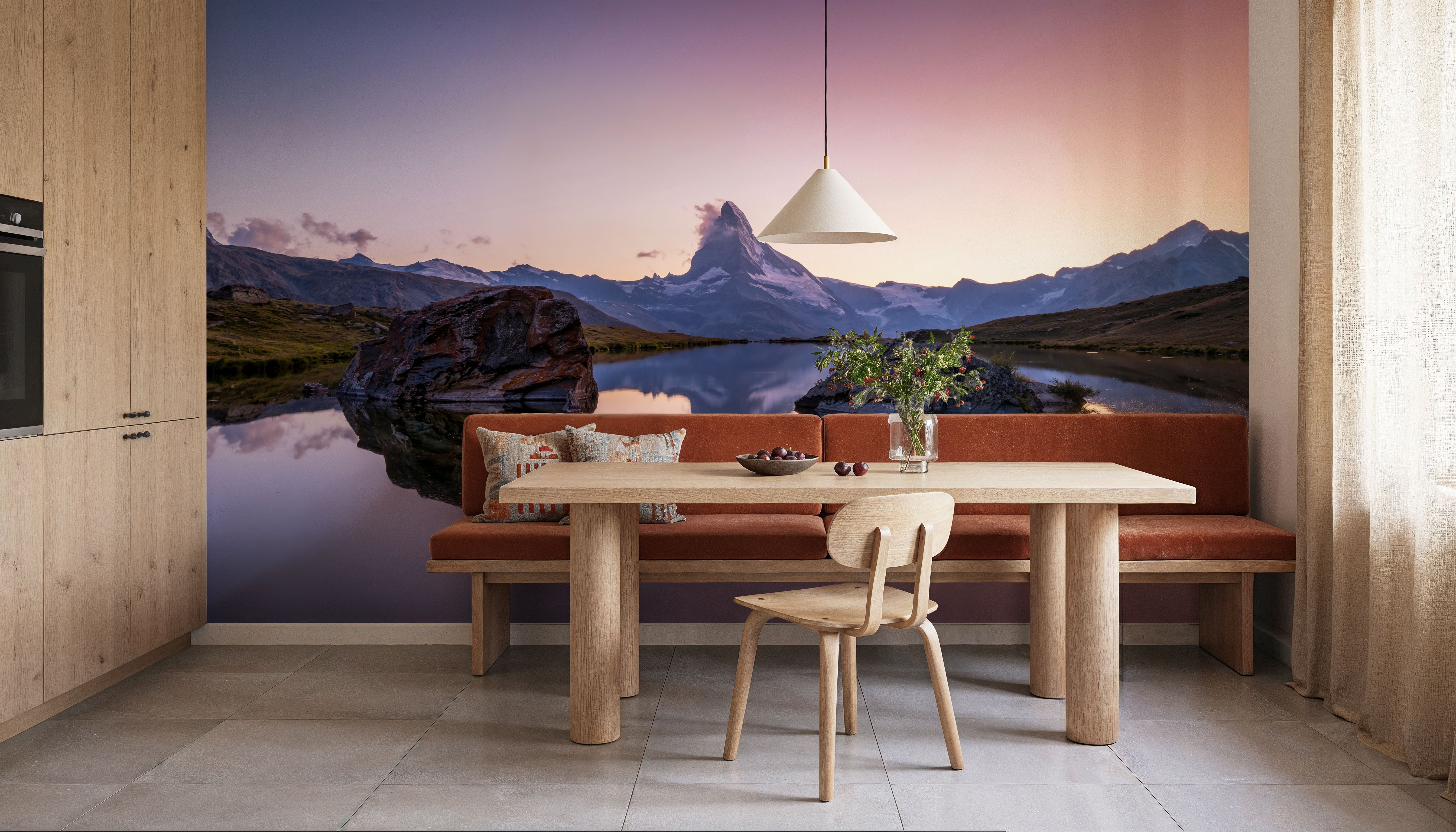 Matterhorn Reflections Pink