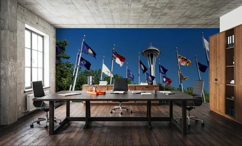 Seattle Flags Panorama